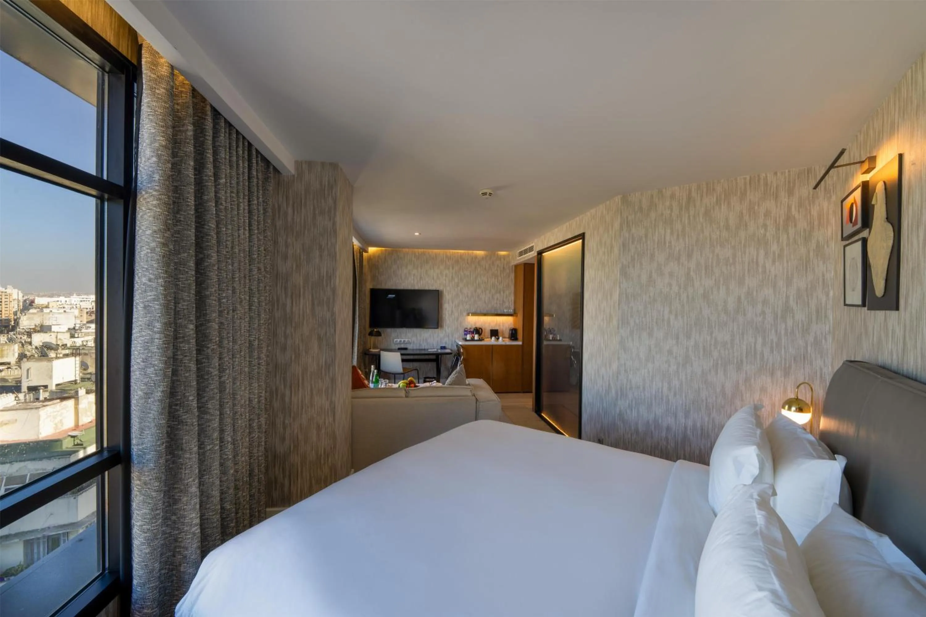 Photo of the whole room, Bed in Radisson Blu Hotel Casablanca City Center