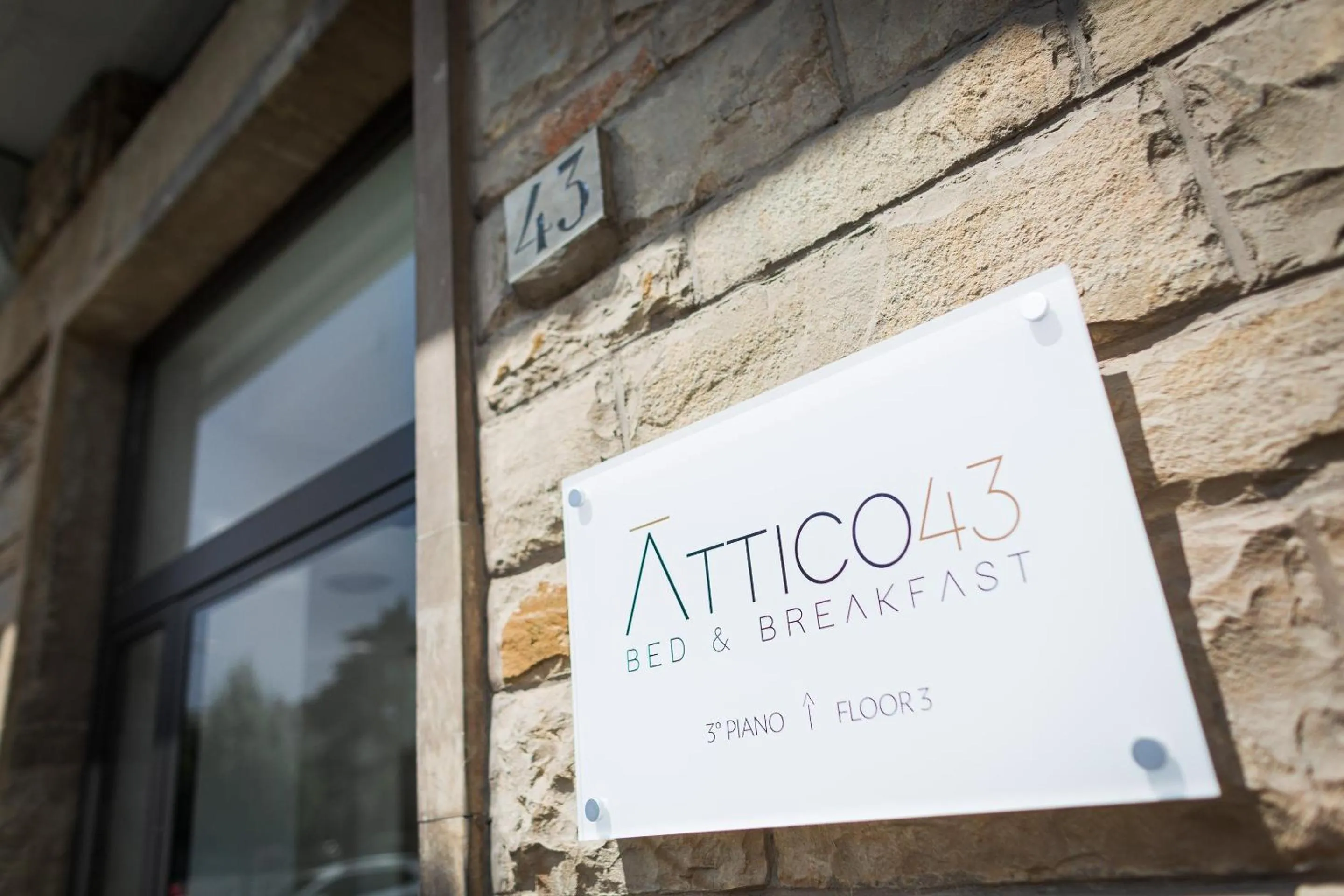 Property logo or sign in Attico43 B&B