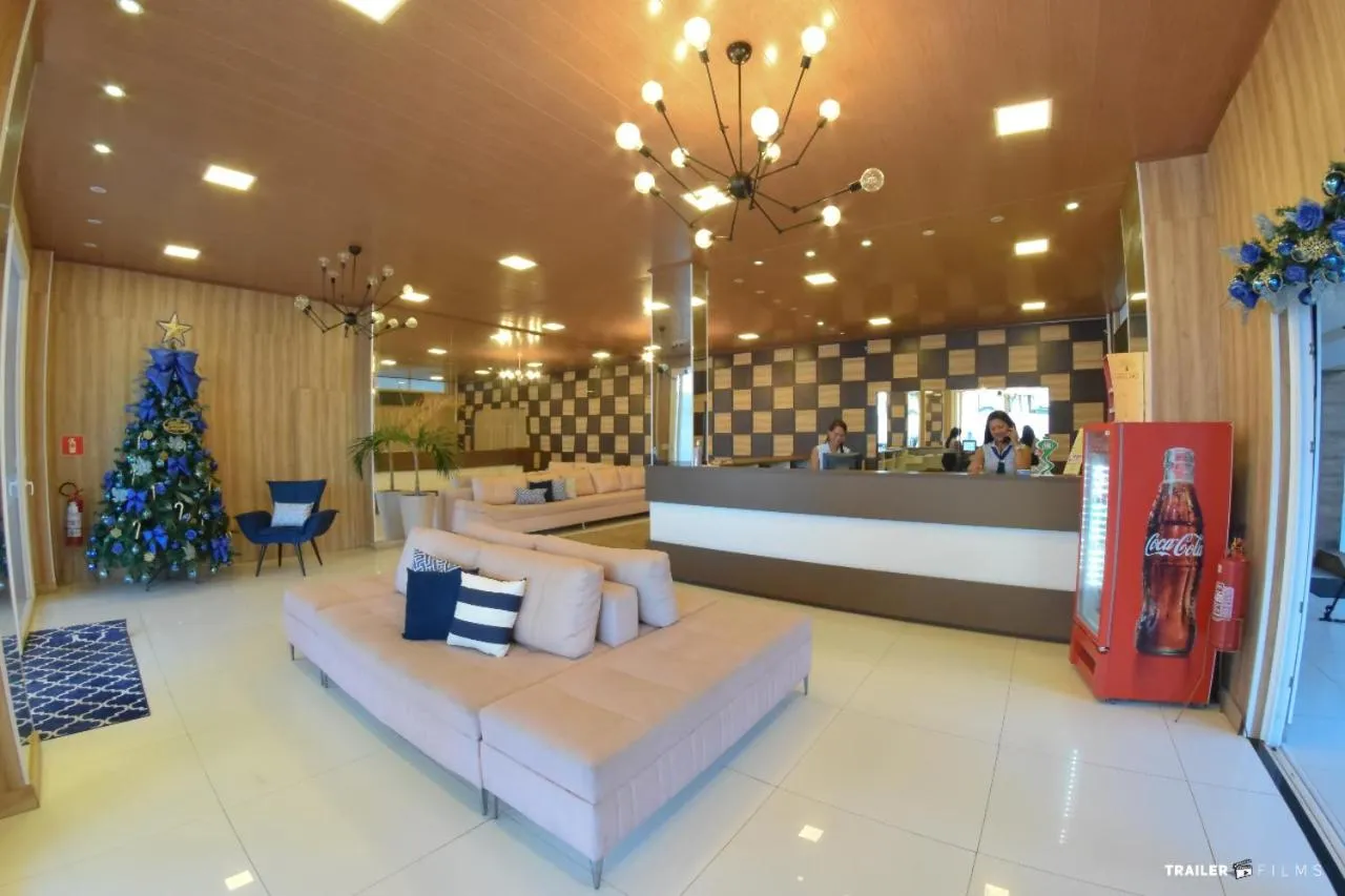 Facade/entrance in Farol Plaza Hotel