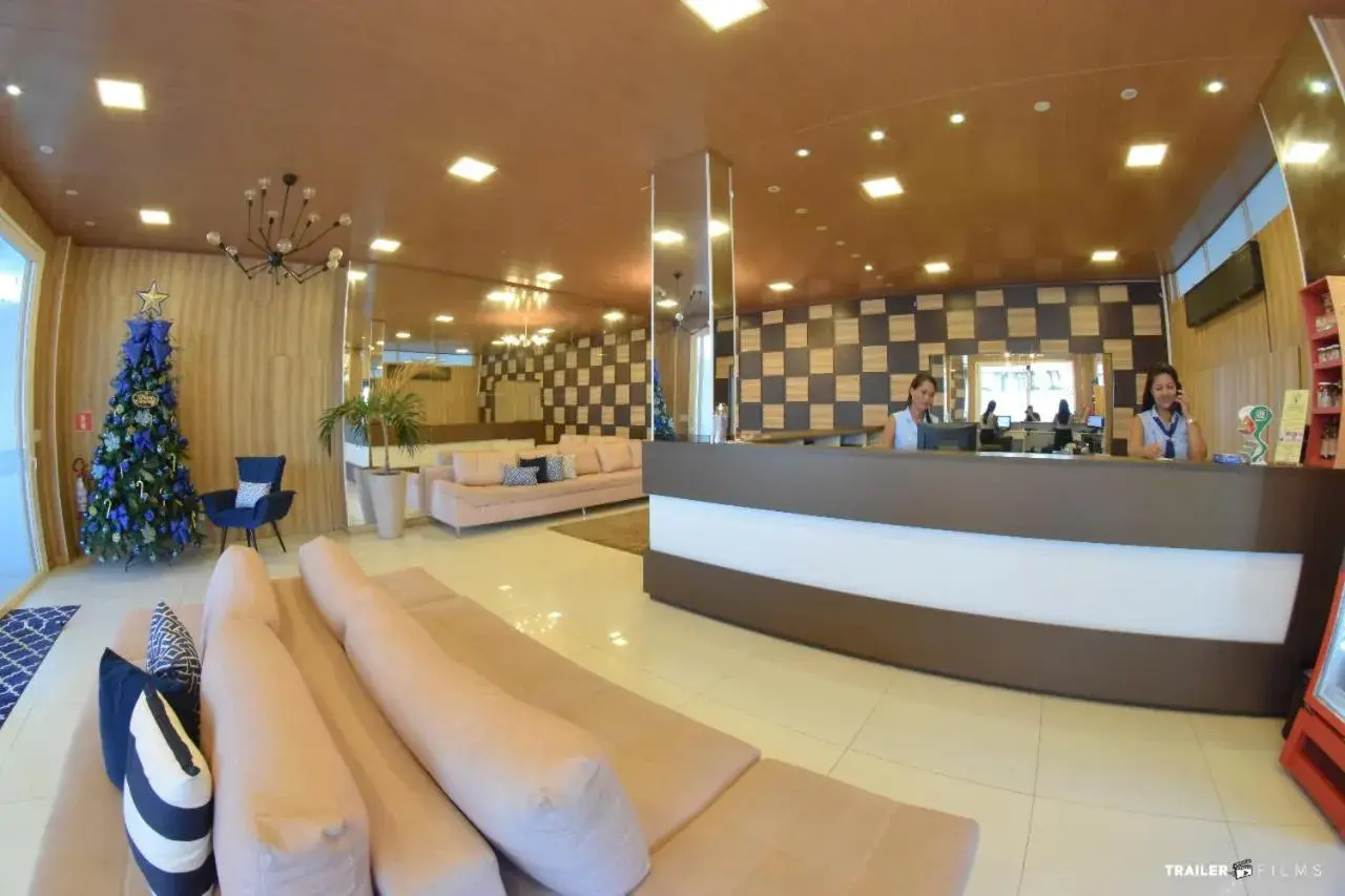 Lobby or reception in Farol Plaza Hotel Lobby or reception in Farol Plaza Hotel