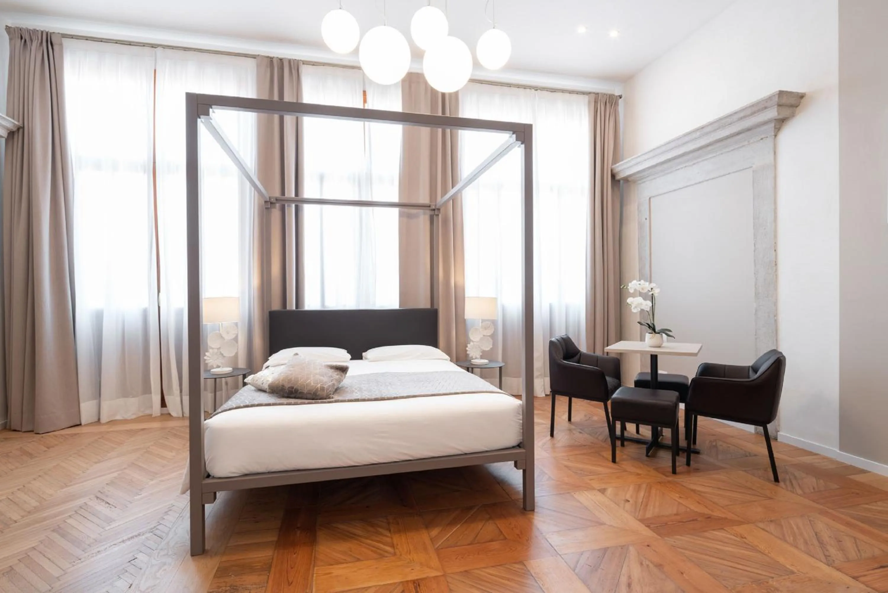 Bedroom, Bed in Hotel Palazzo Martinelli Dolfin