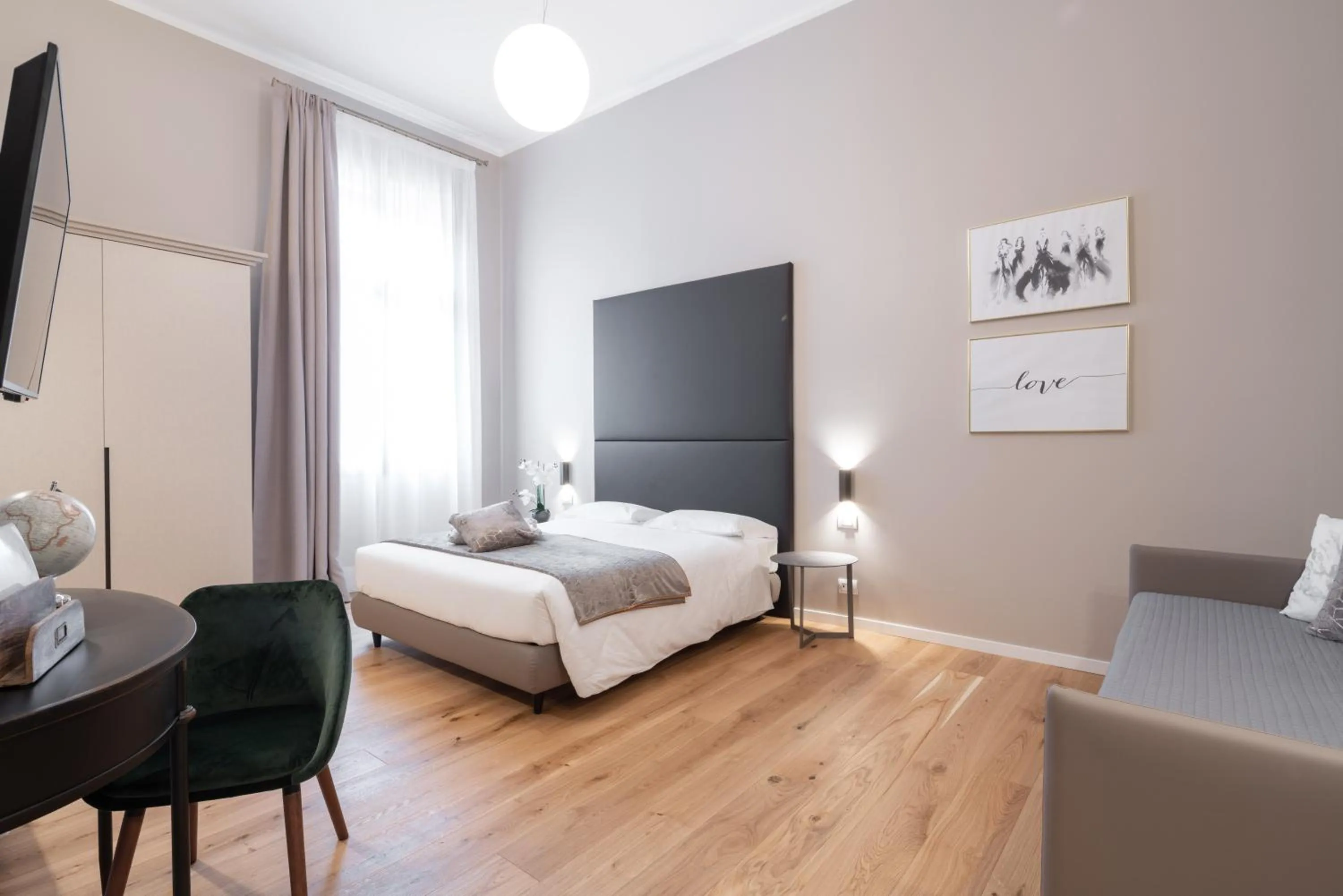 Bedroom, Bed in Hotel Palazzo Martinelli Dolfin