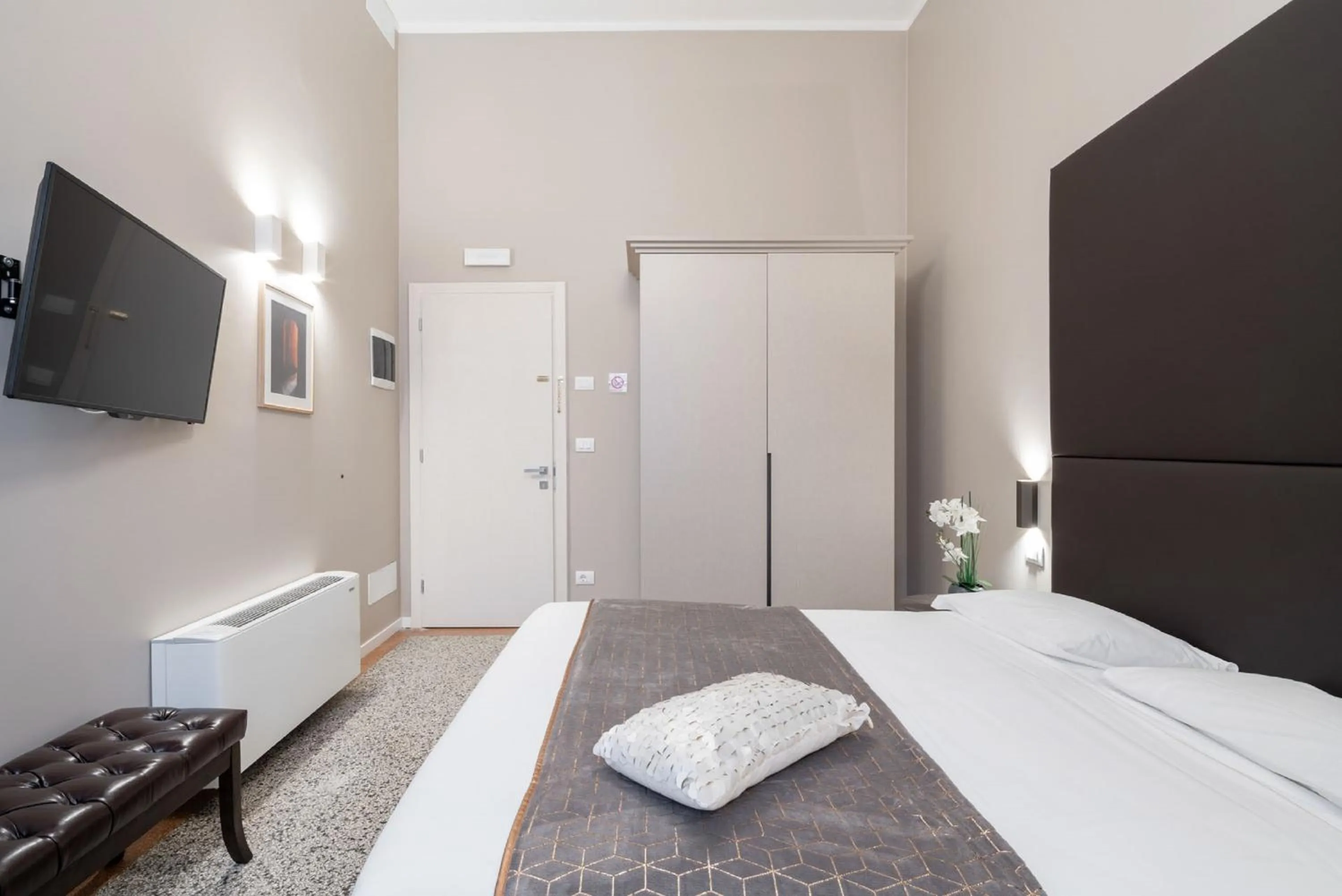 Bedroom, Bed in Hotel Palazzo Martinelli Dolfin