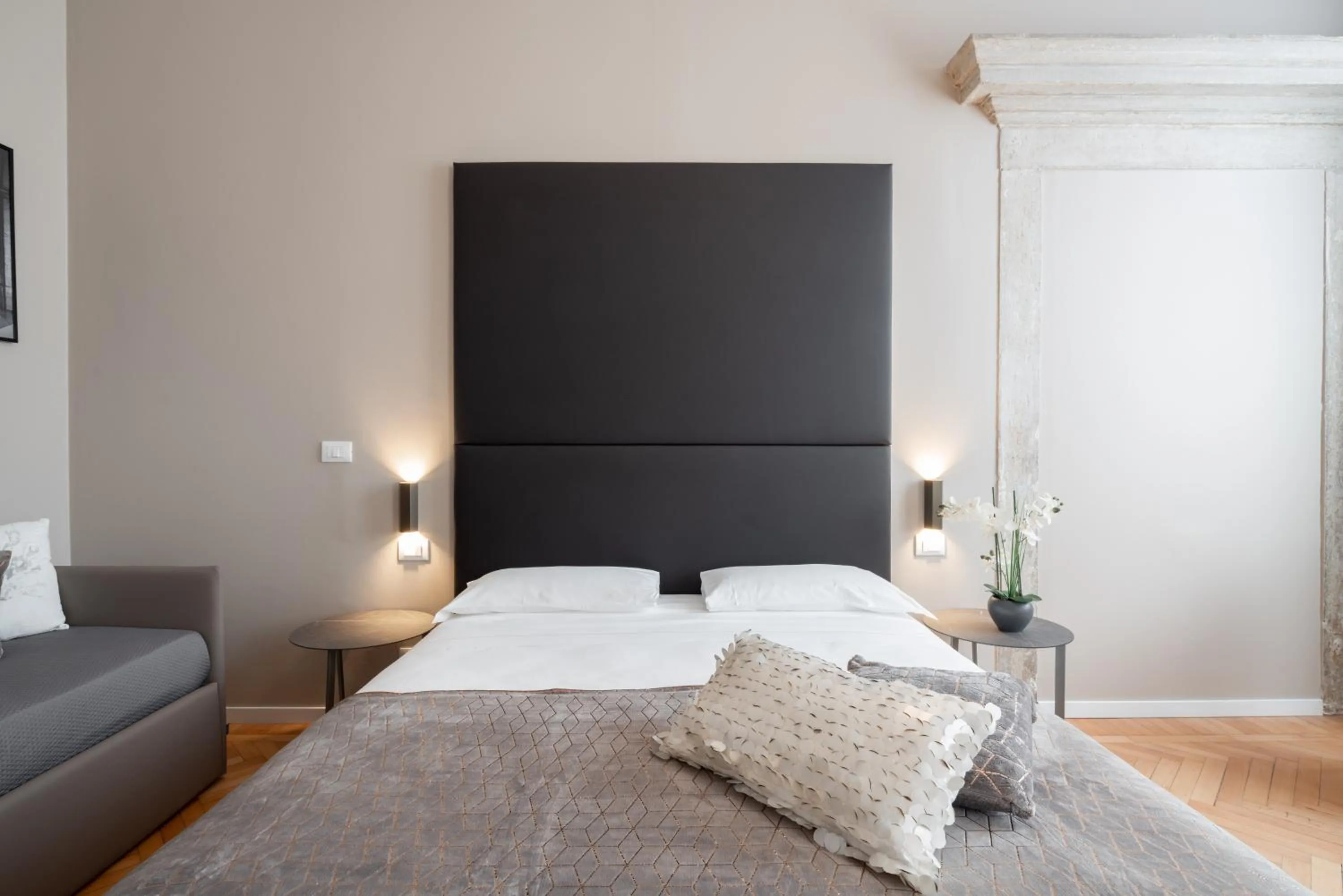 Bedroom, Bed in Hotel Palazzo Martinelli Dolfin