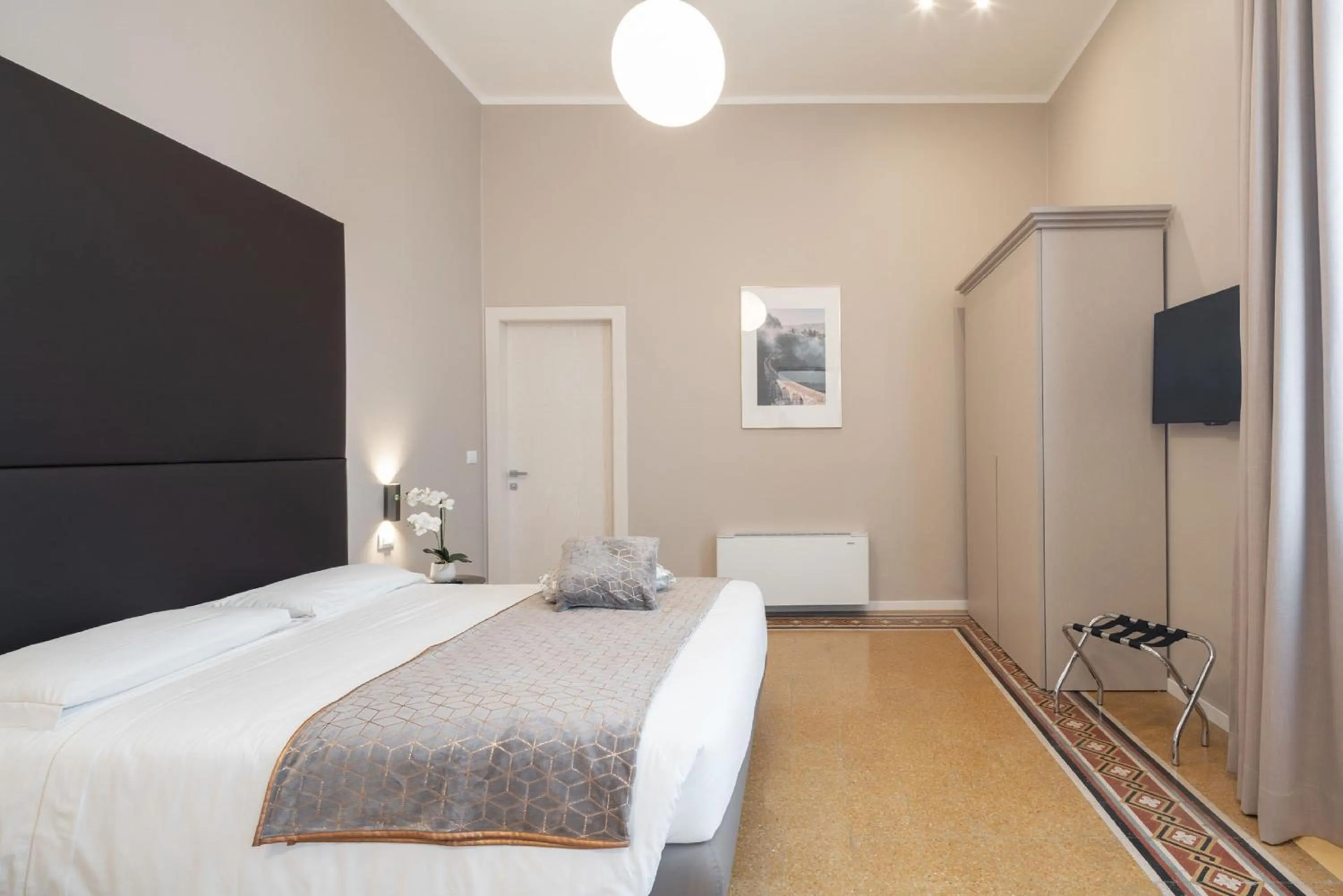 Bedroom, Bed in Hotel Palazzo Martinelli Dolfin