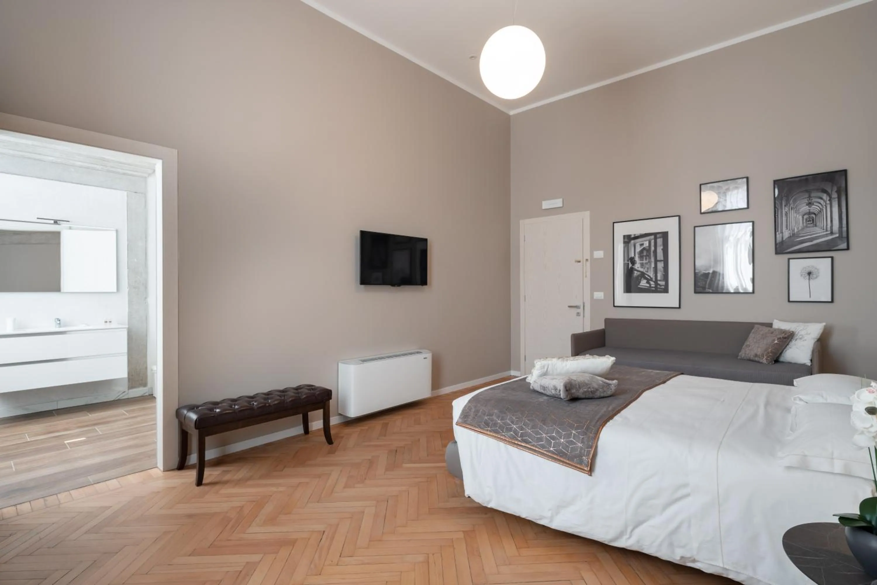 Bedroom, Bed in Hotel Palazzo Martinelli Dolfin