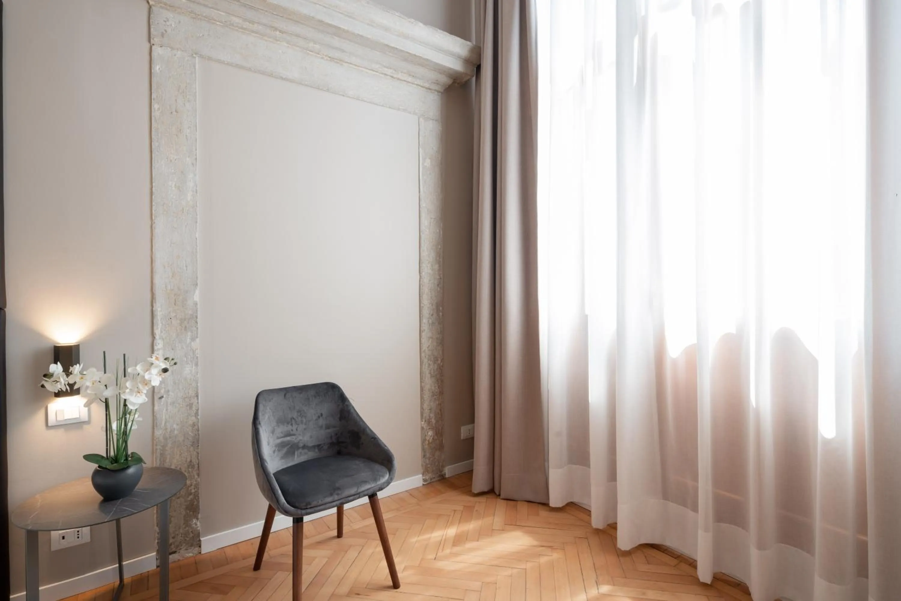 Bedroom in Hotel Palazzo Martinelli Dolfin