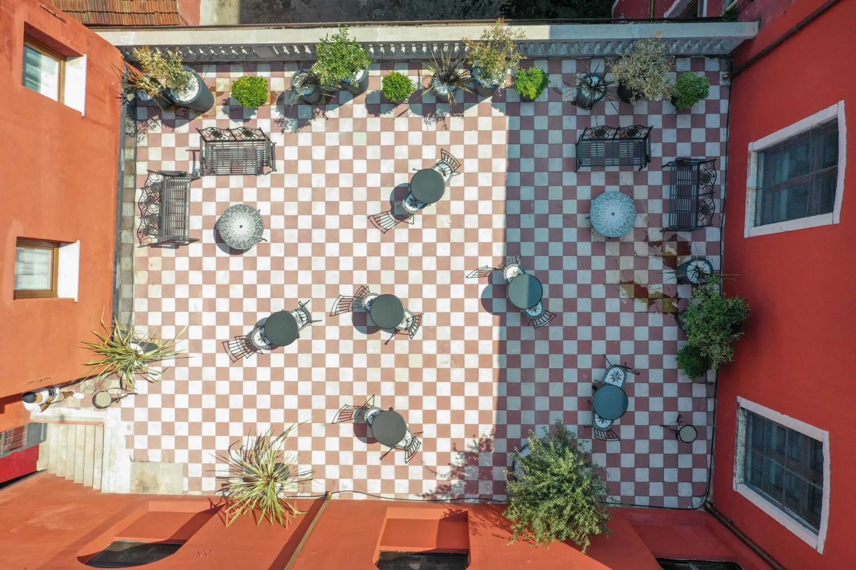Balcony/Terrace in Hotel Palazzo Martinelli Dolfin