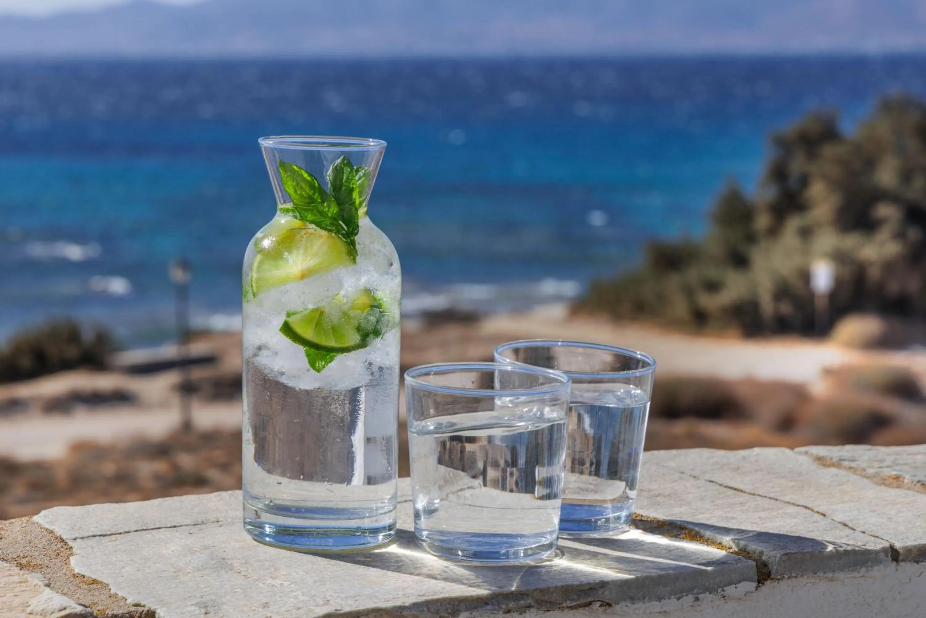 Sea view in Thalassa Naxos
