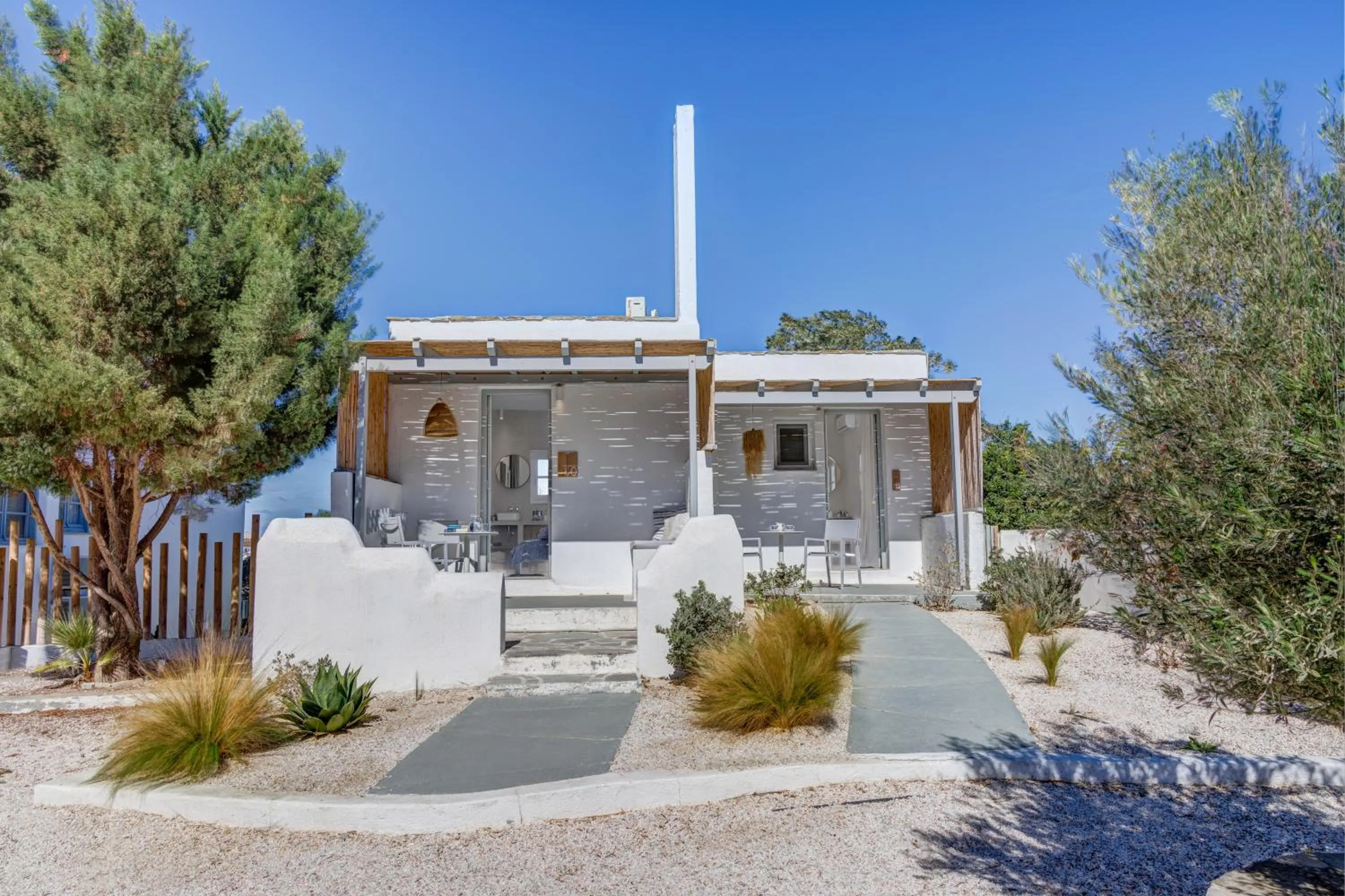 Natural landscape in Thalassa Naxos