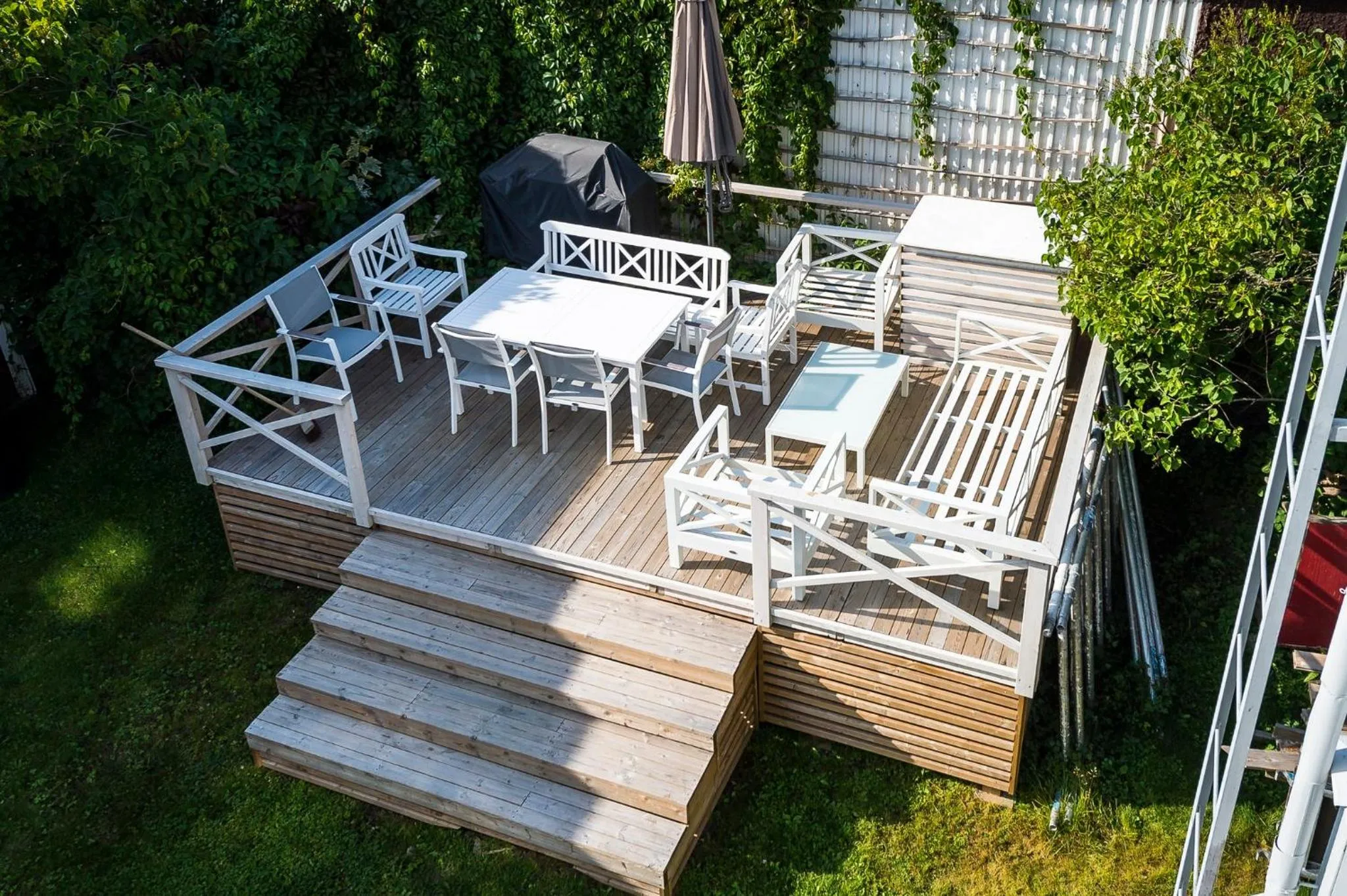 Patio in AinaBnb - Residence Kappsäcken