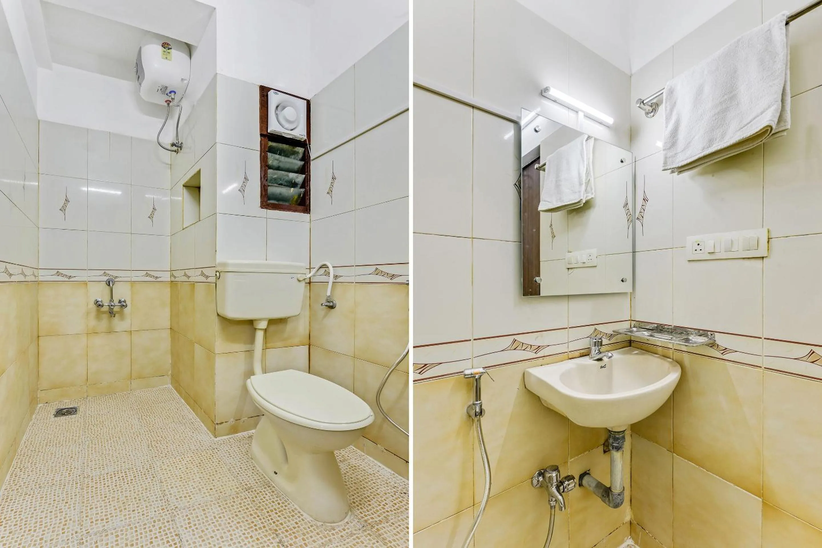 Bathroom in Hotel O G-Cloud