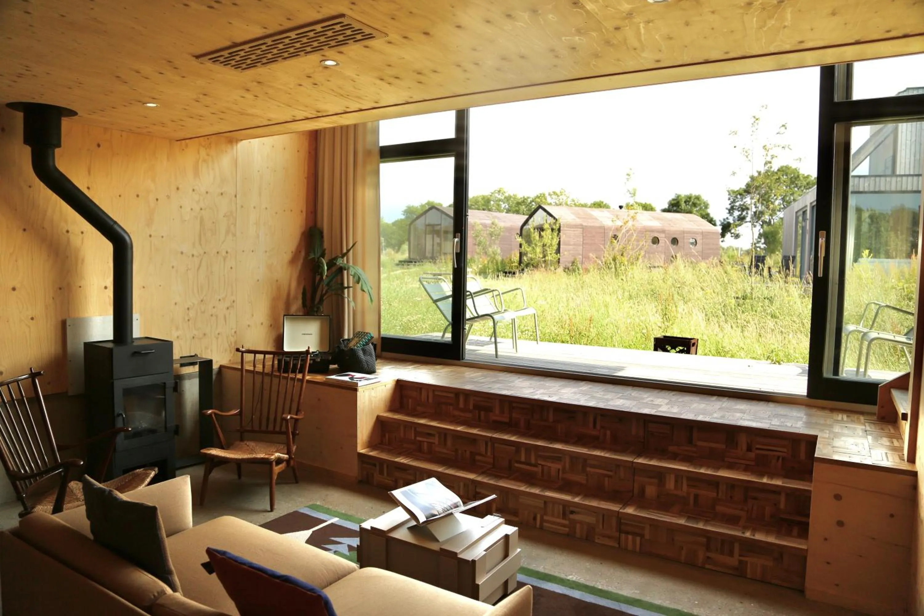 Living room in Basecamp Amsterdam