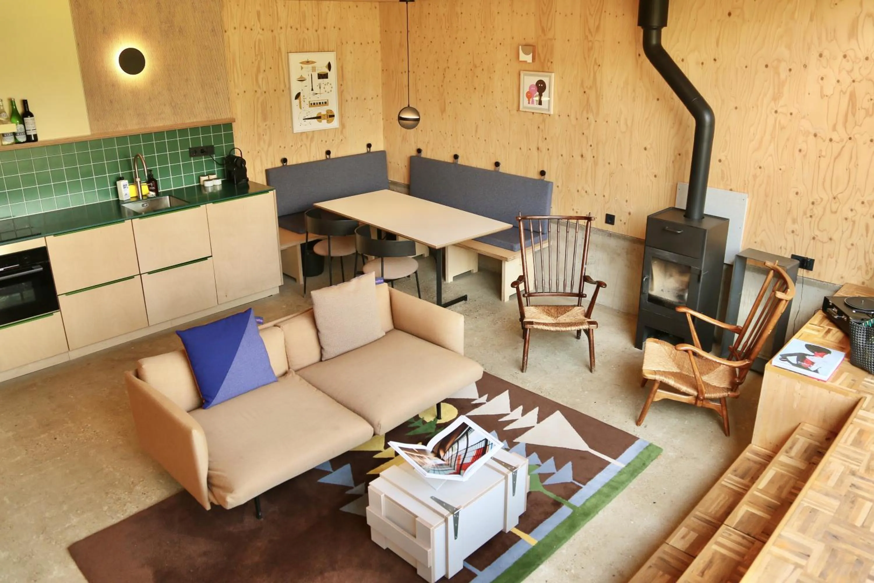 Kitchen or kitchenette in Basecamp Amsterdam