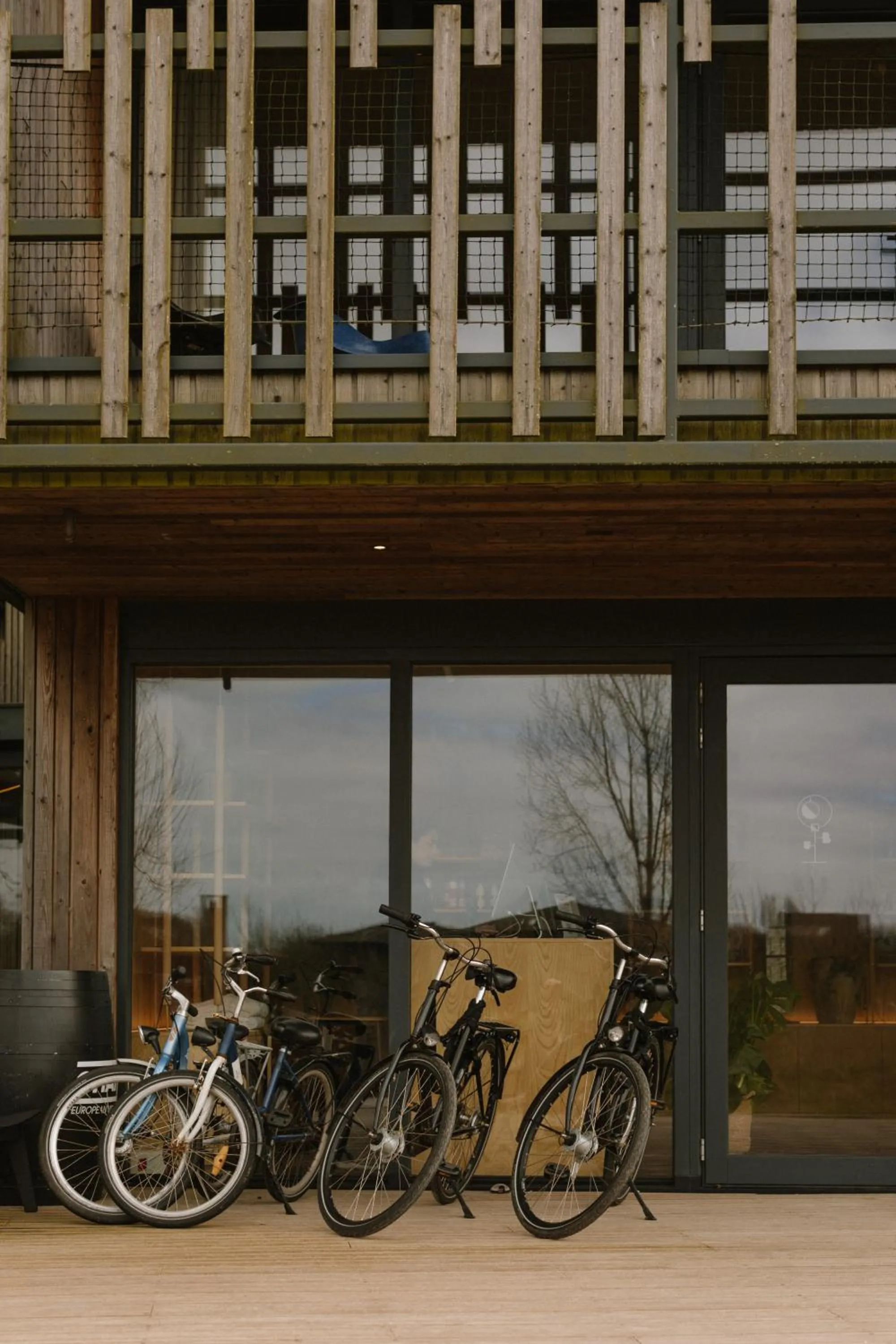 Cycling in Basecamp Amsterdam