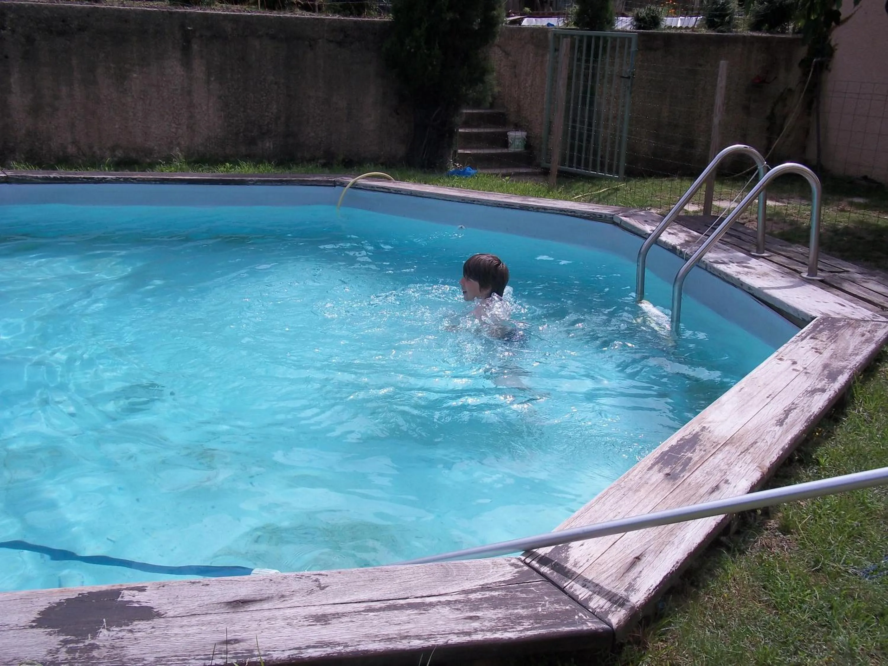 Swimming pool in La Renardière