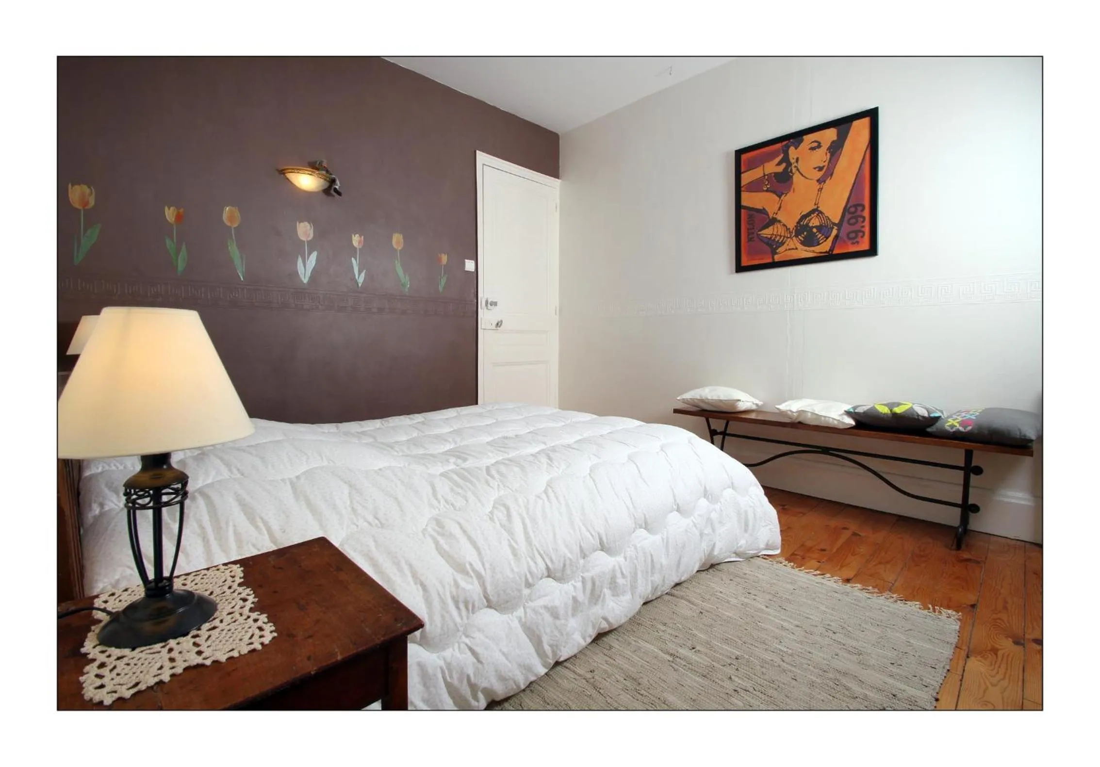 Photo of the whole room, Bed in La Renardière