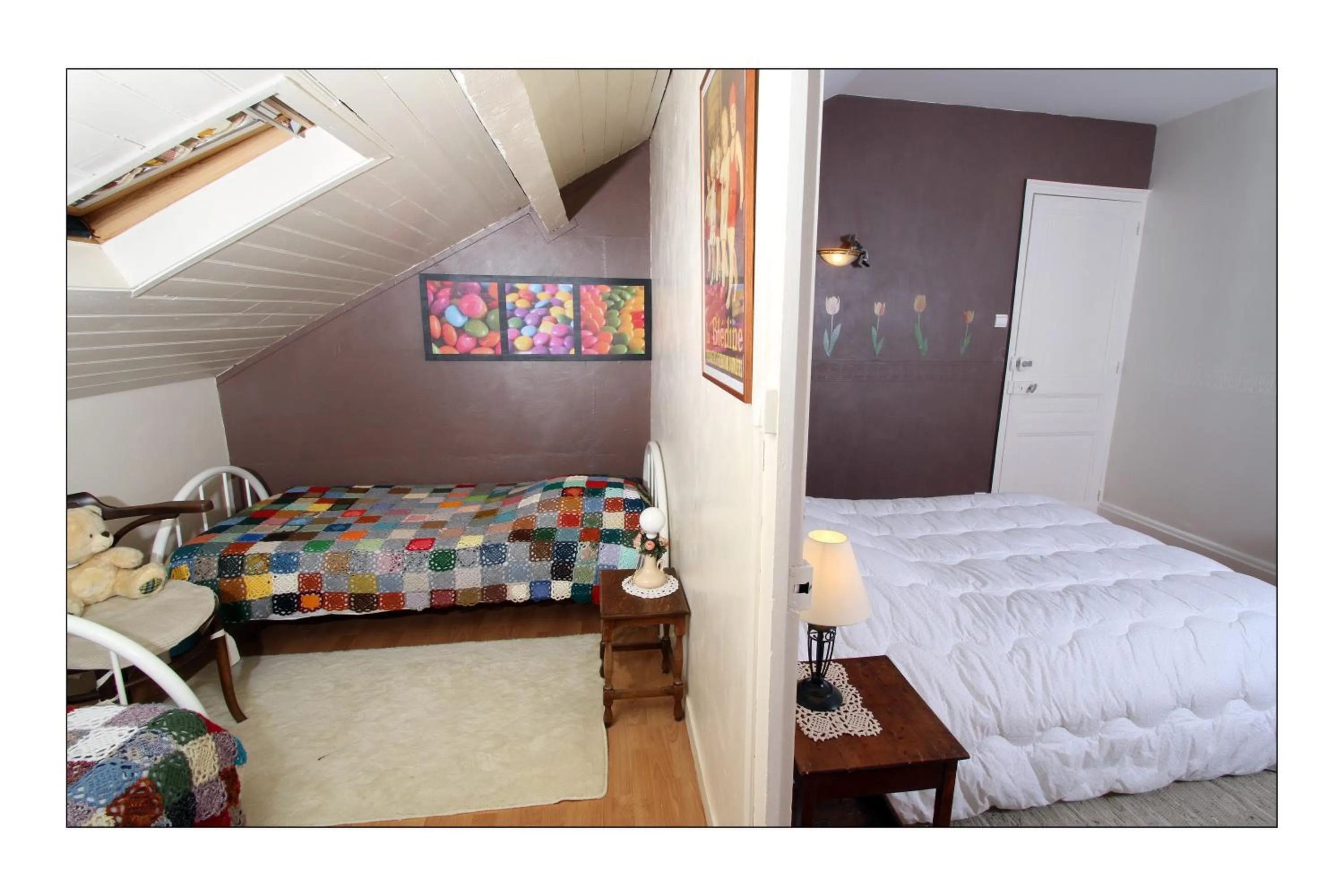 Photo of the whole room, Bed in La Renardière