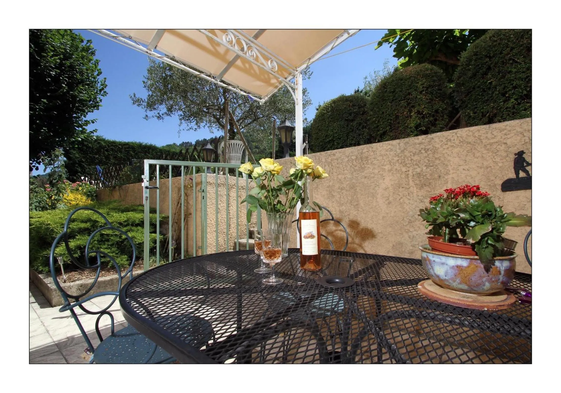 Garden in La Renardière