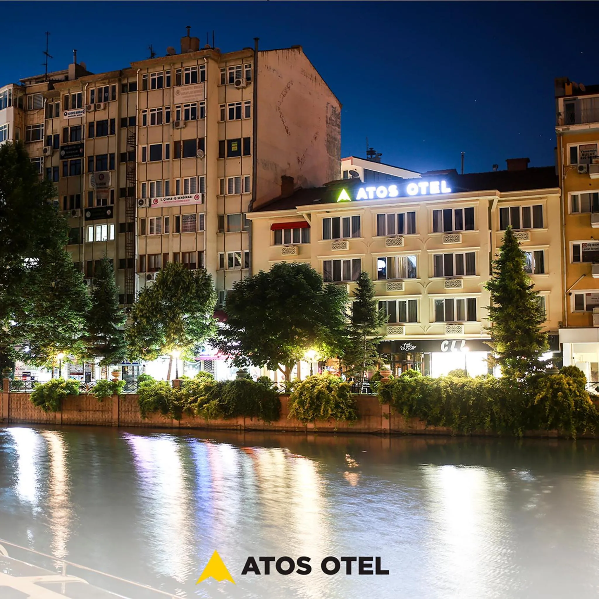 Property building in Atos Otel