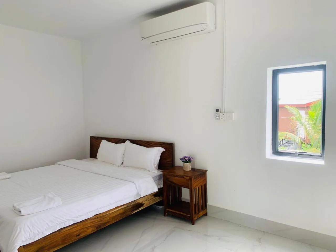 Bed in Prek Kdat Resort