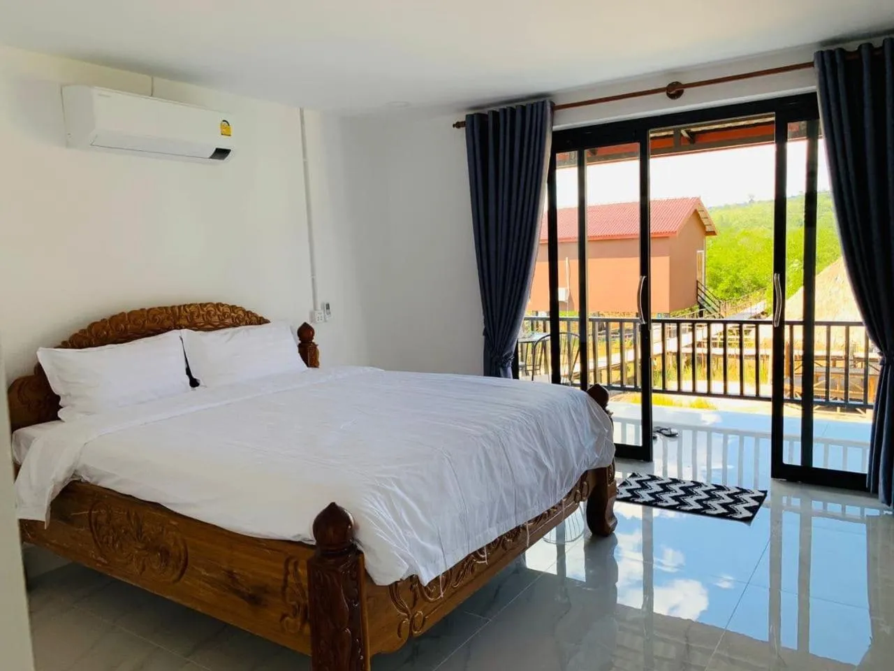 Bed in Prek Kdat Resort