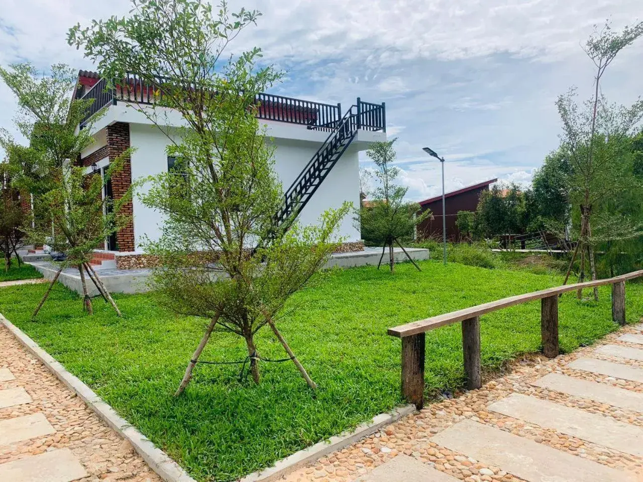 Property building in Prek Kdat Resort Property building in Prek Kdat Resort