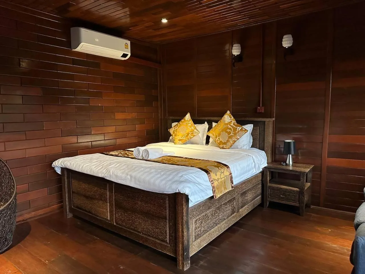 Bed in Prek Kdat Resort