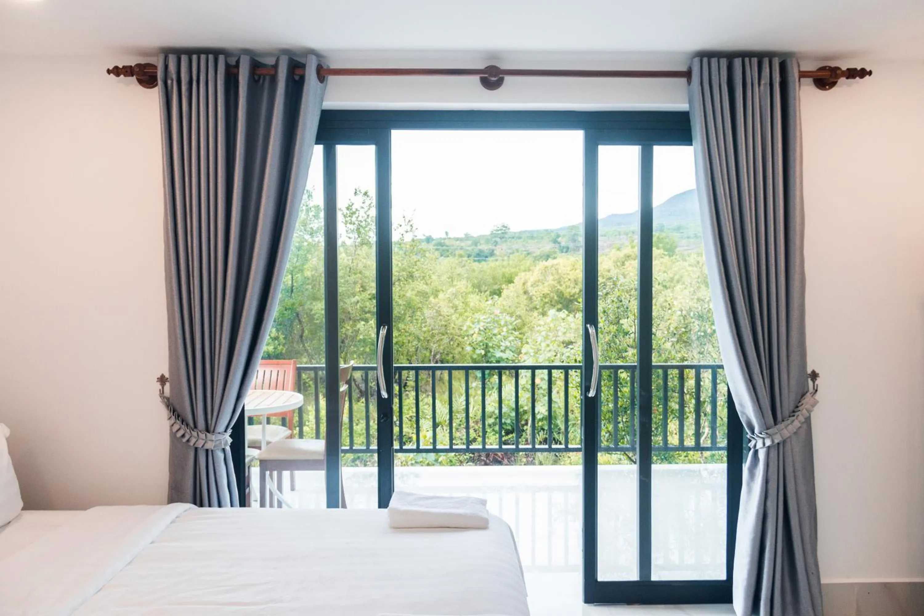 Bed in Prek Kdat Resort