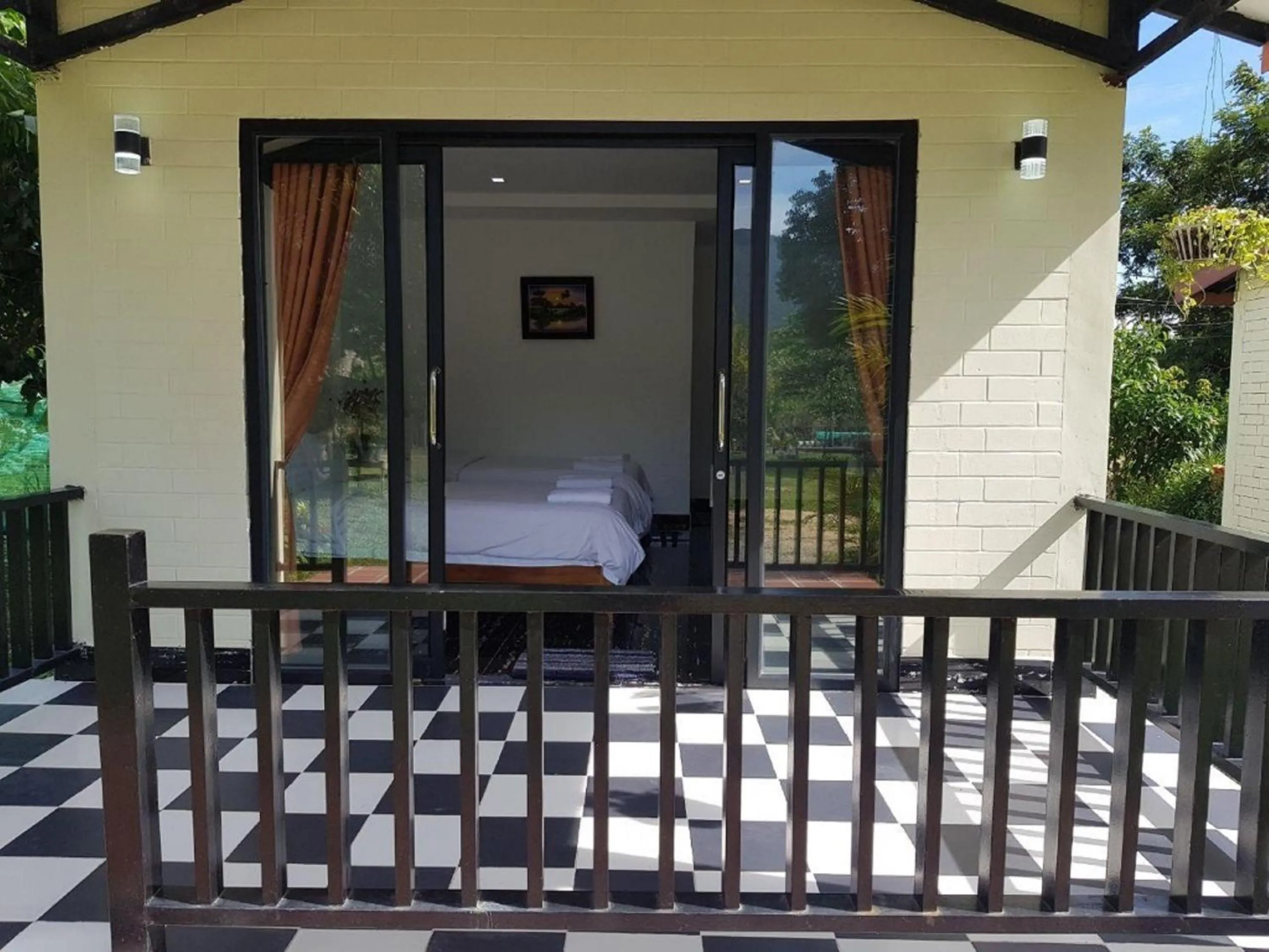 Bed in Prek Kdat Resort