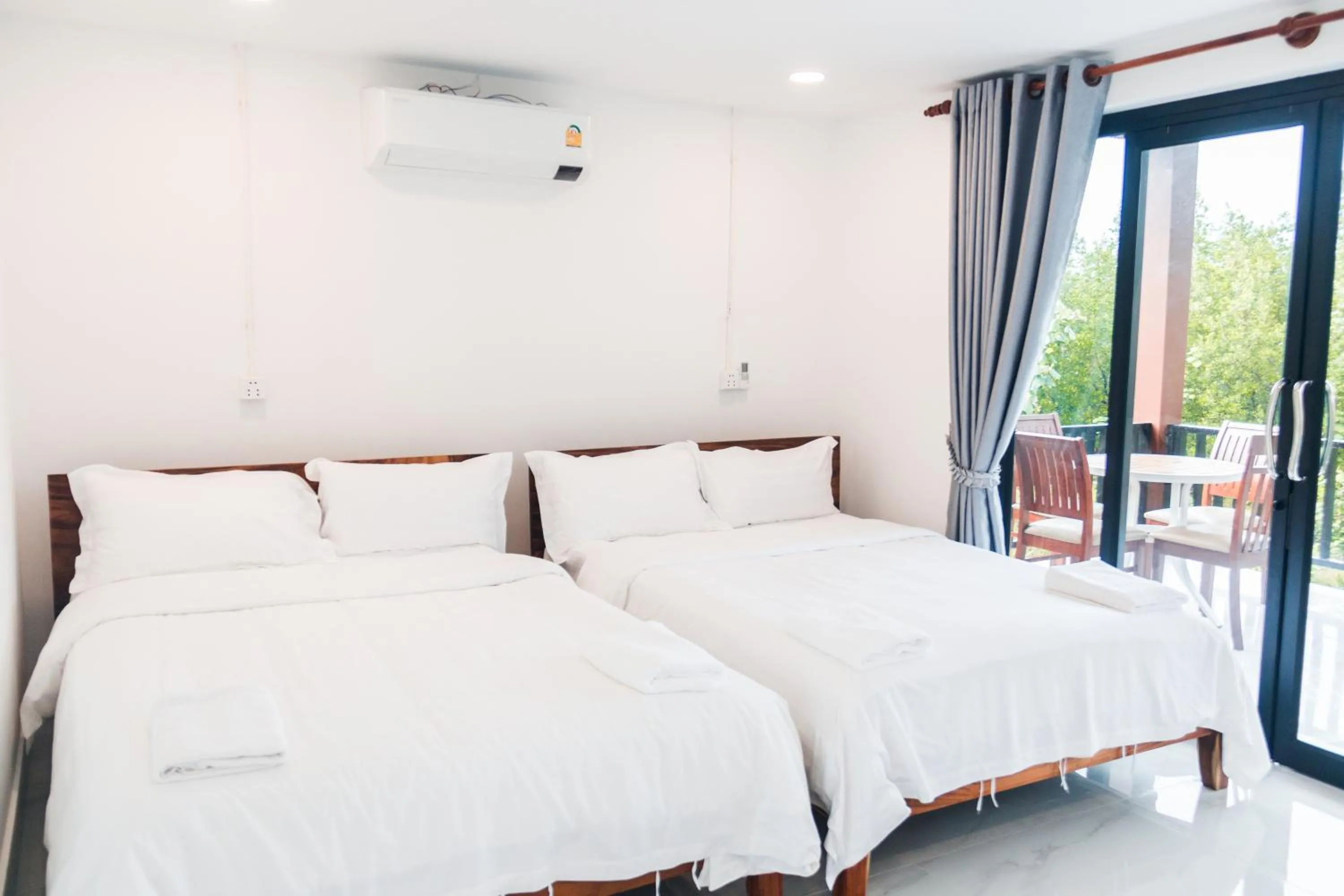 Bed in Prek Kdat Resort