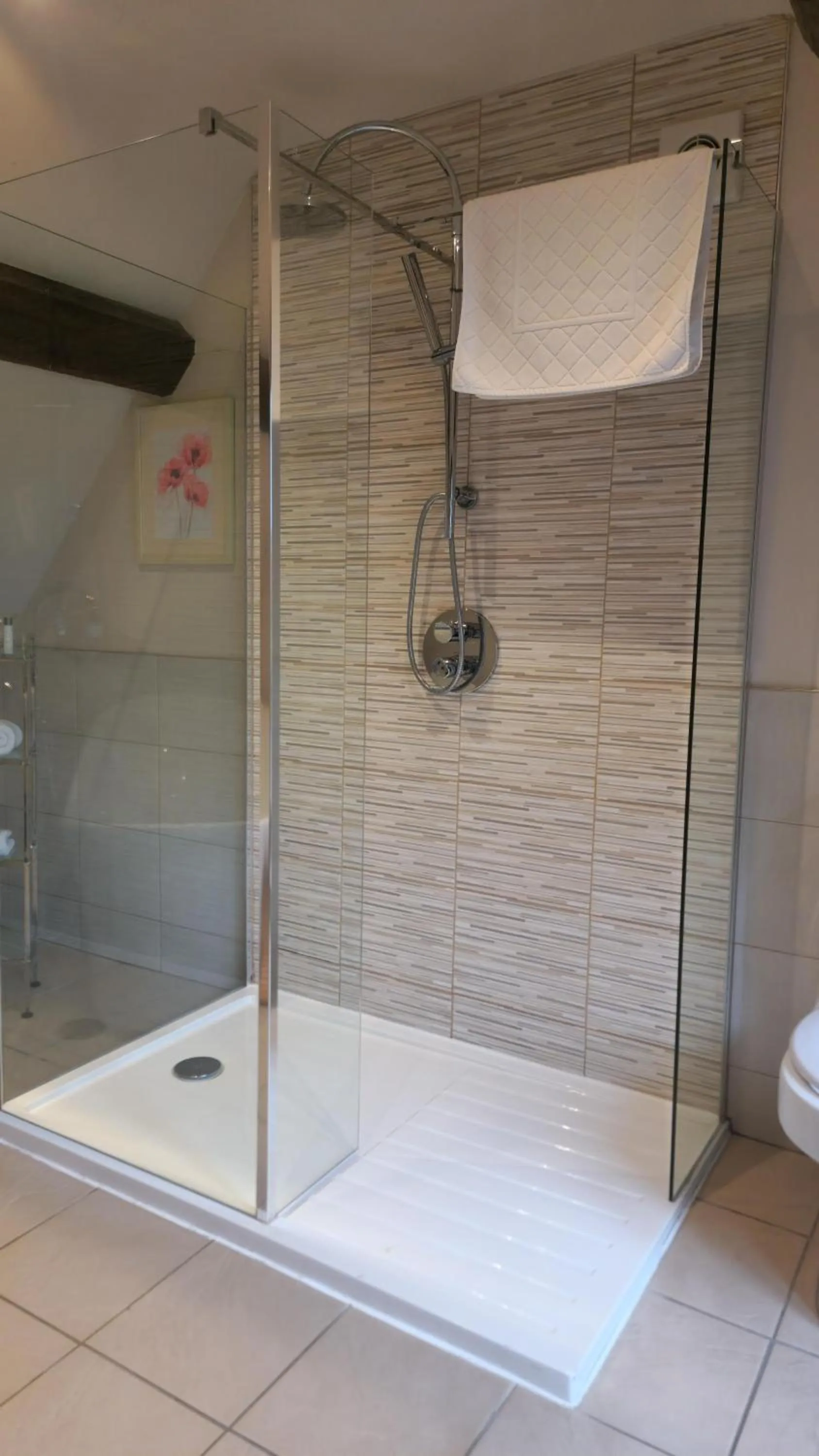 Shower in The Punch Bowl Inn