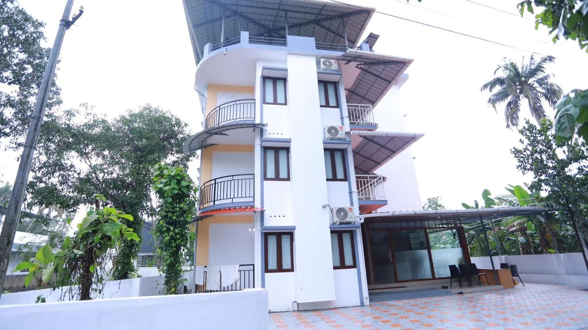 Property building in Base9 Cochin Airport Hotel