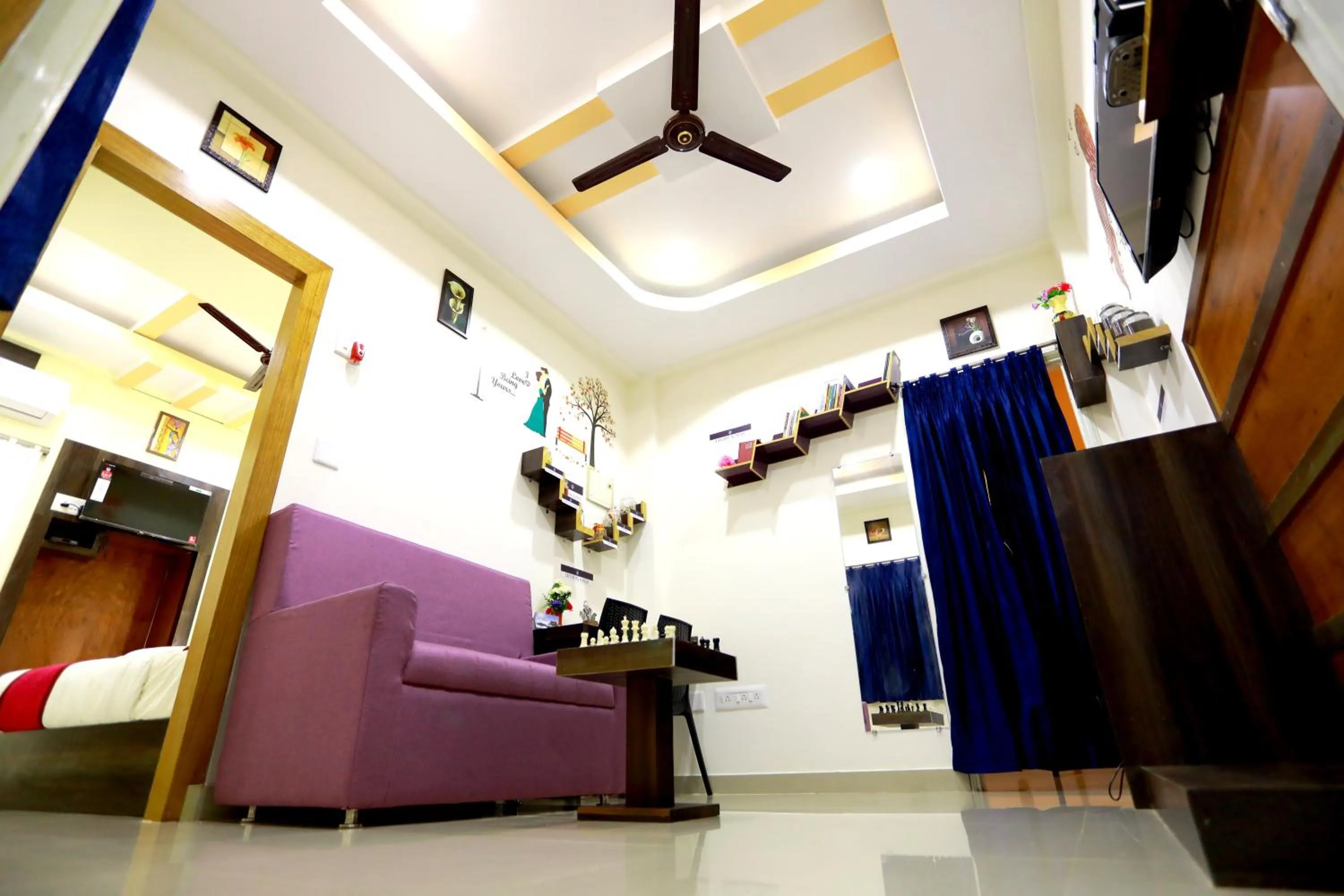 Decorative detail in Base9 Cochin Airport Hotel