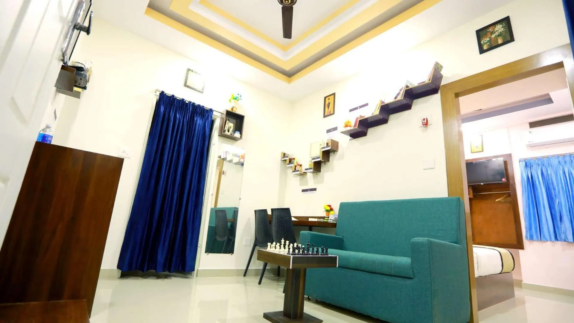 Living room in Base9 Cochin Airport Hotel