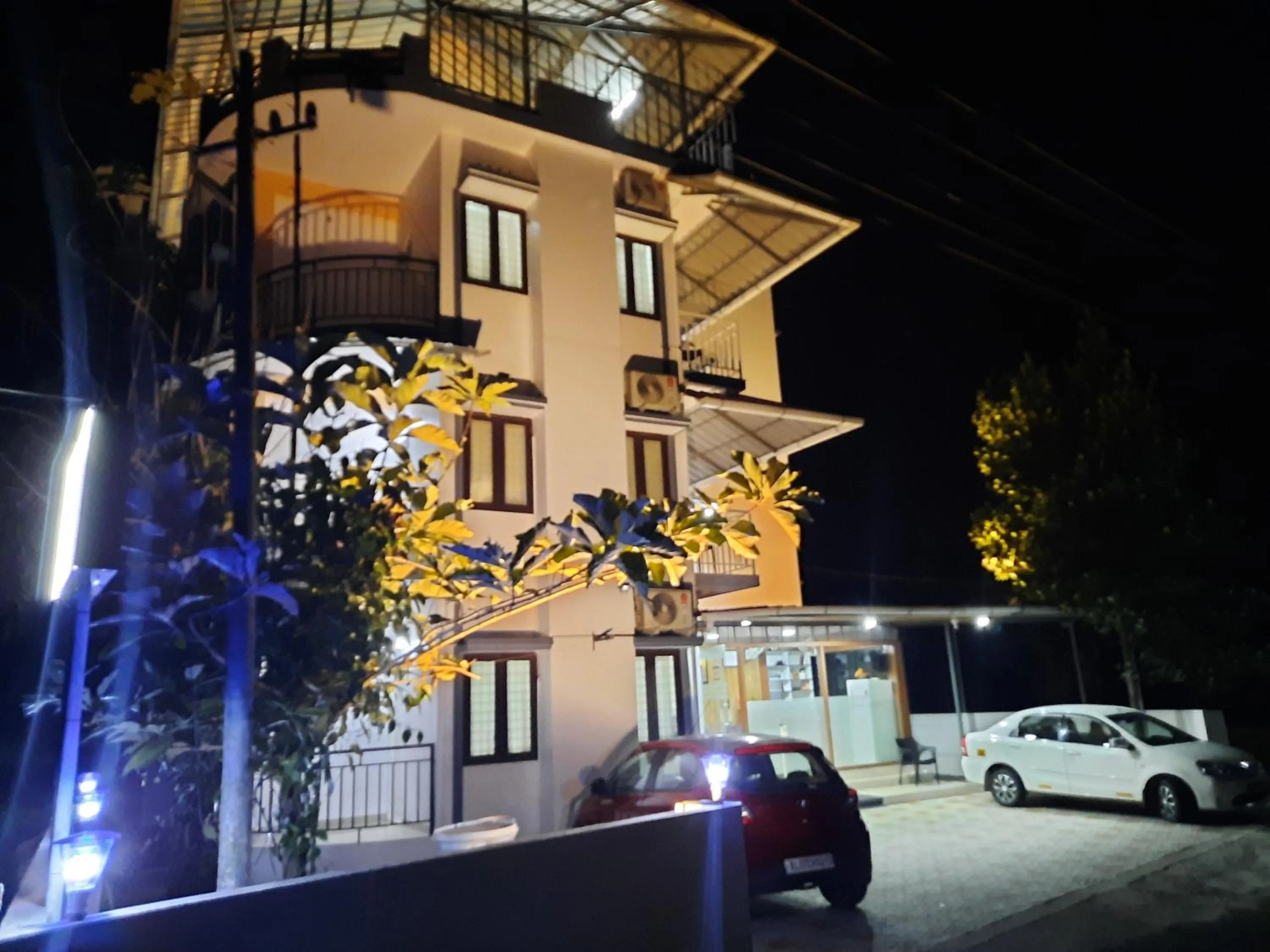 Property building in Base9 Cochin Airport Hotel