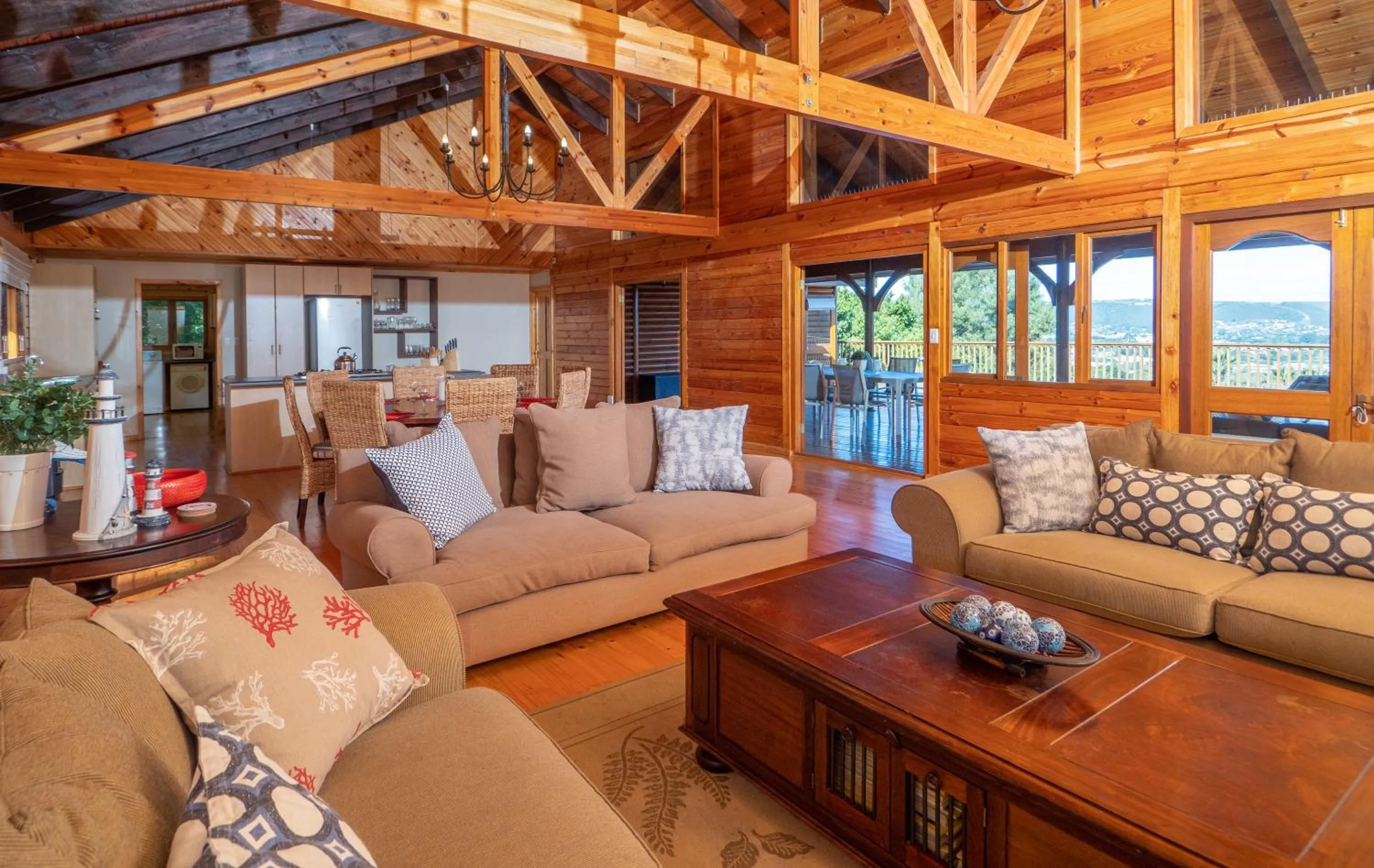 Seating area in 63 Milkwood