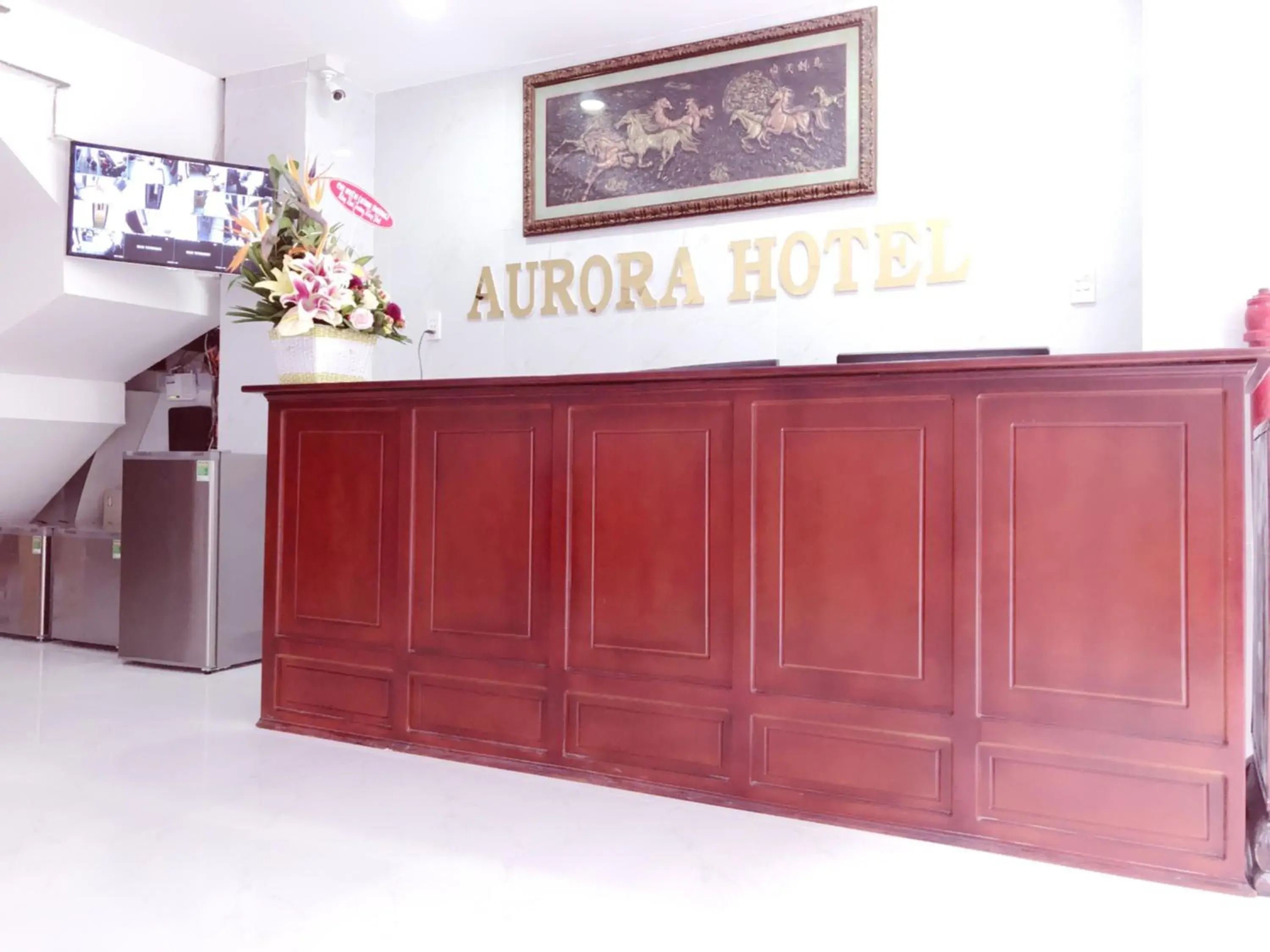 Lobby or reception in Aurora Hotel Lobby or reception in Aurora Hotel