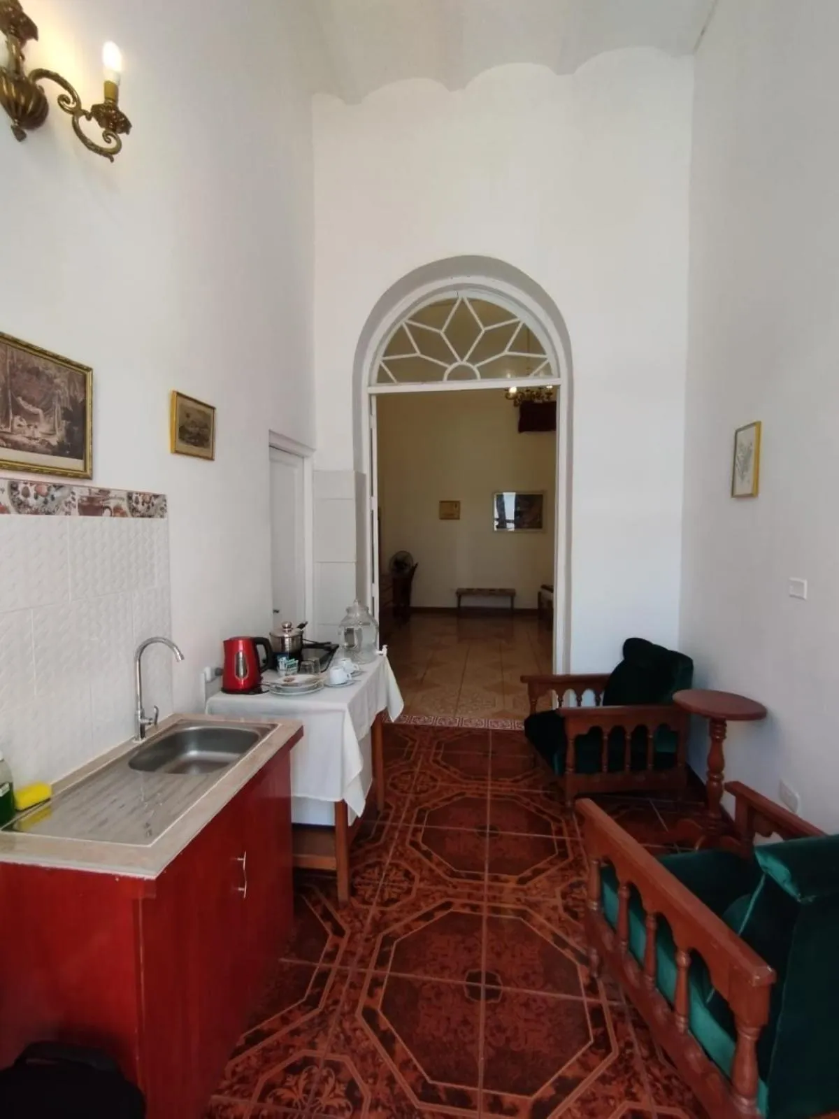 Living room in Casa Morey