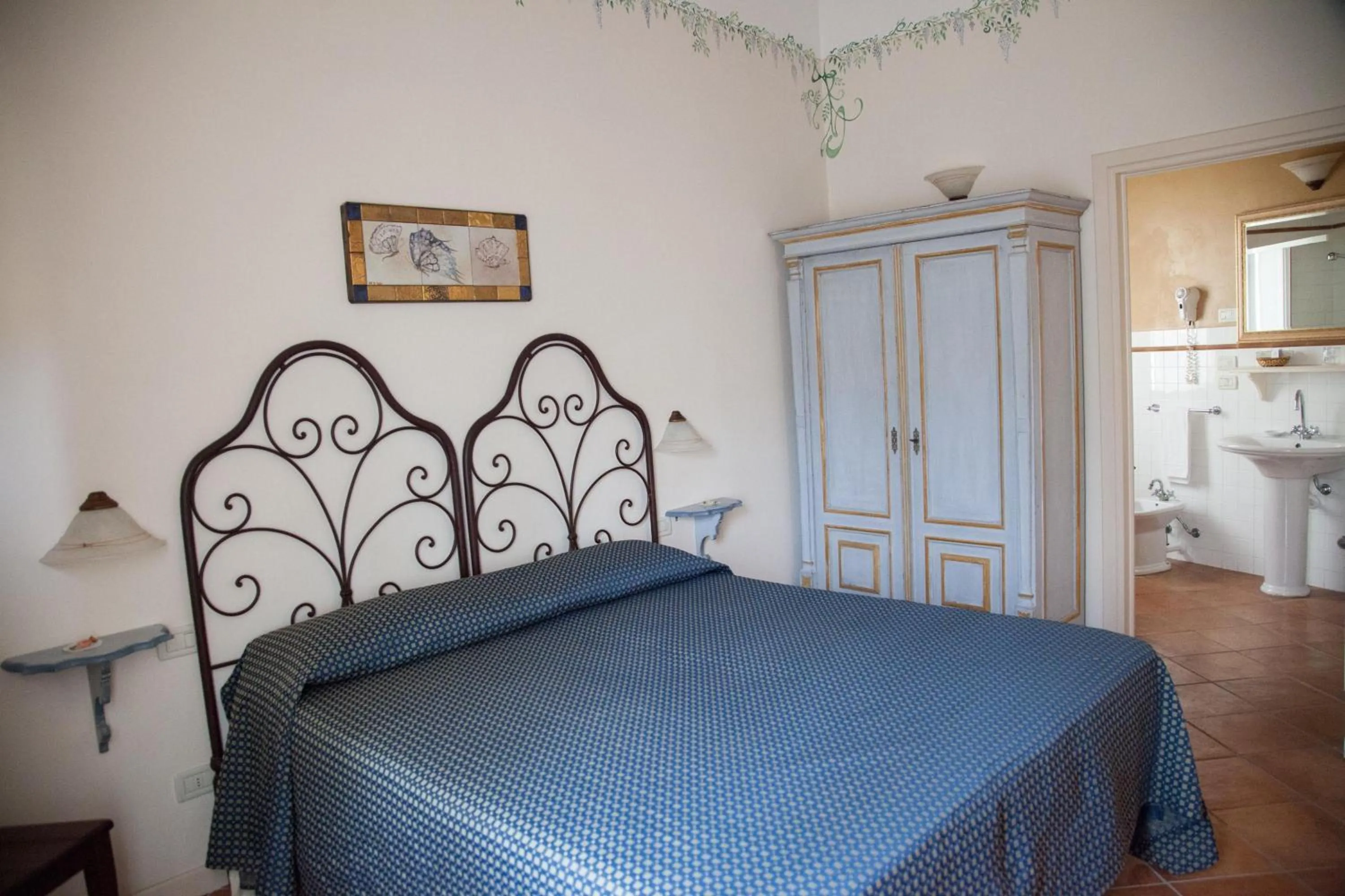 Bed in Hotel Locanda Degli Artisti