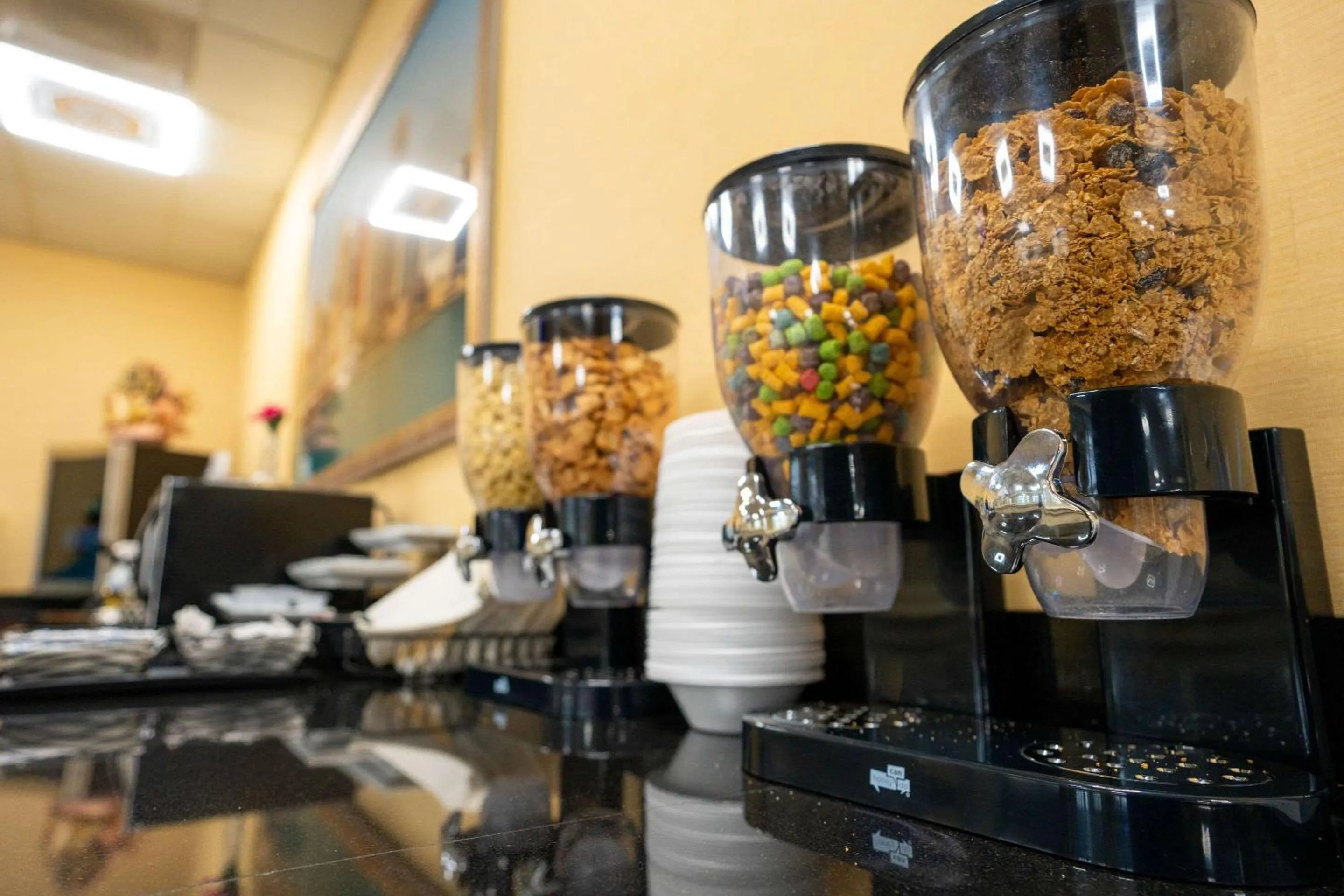 Breakfast in Clarion Hotel Detroit Metro Airport