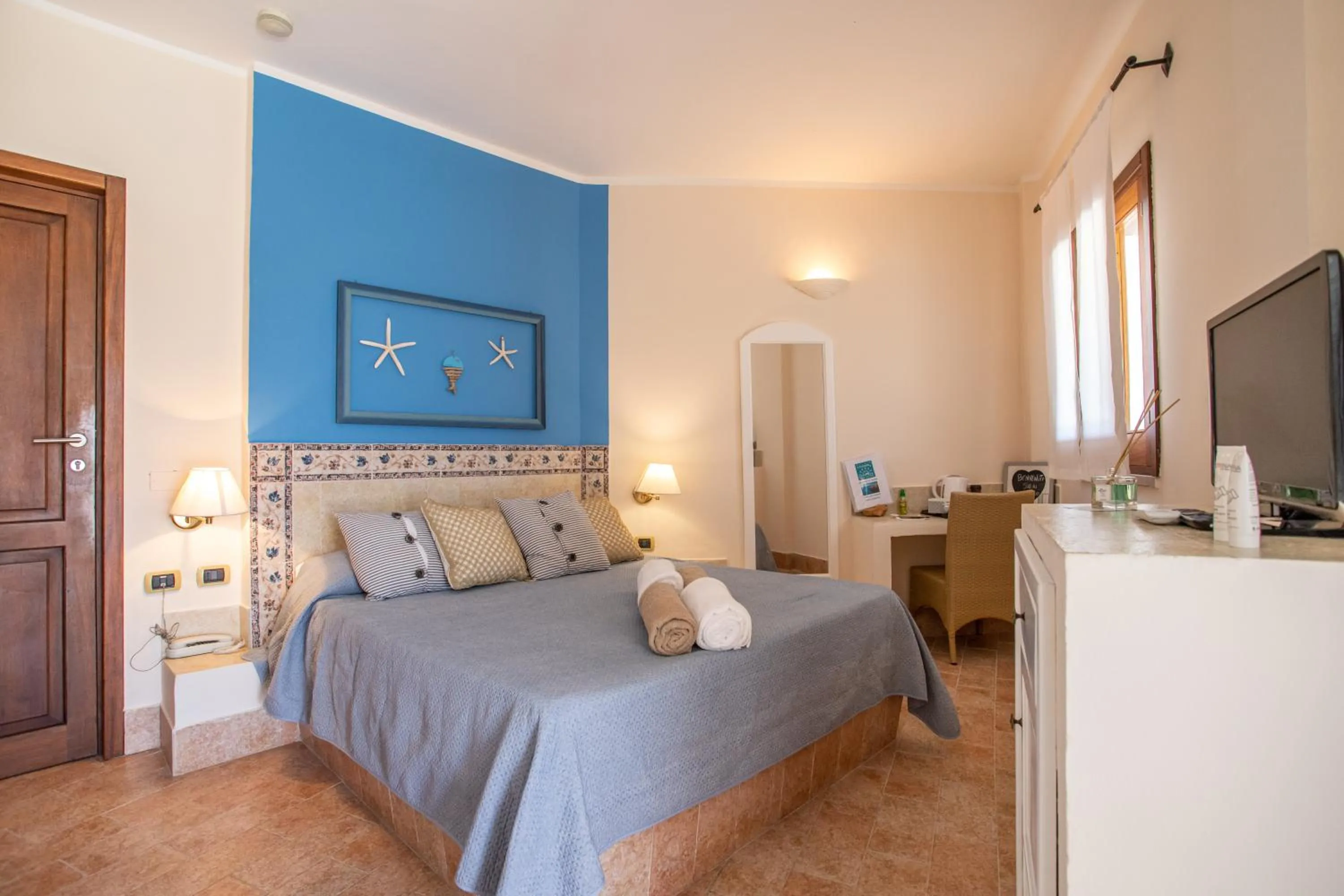 Bedroom, Bed in Relais Isole del Sud