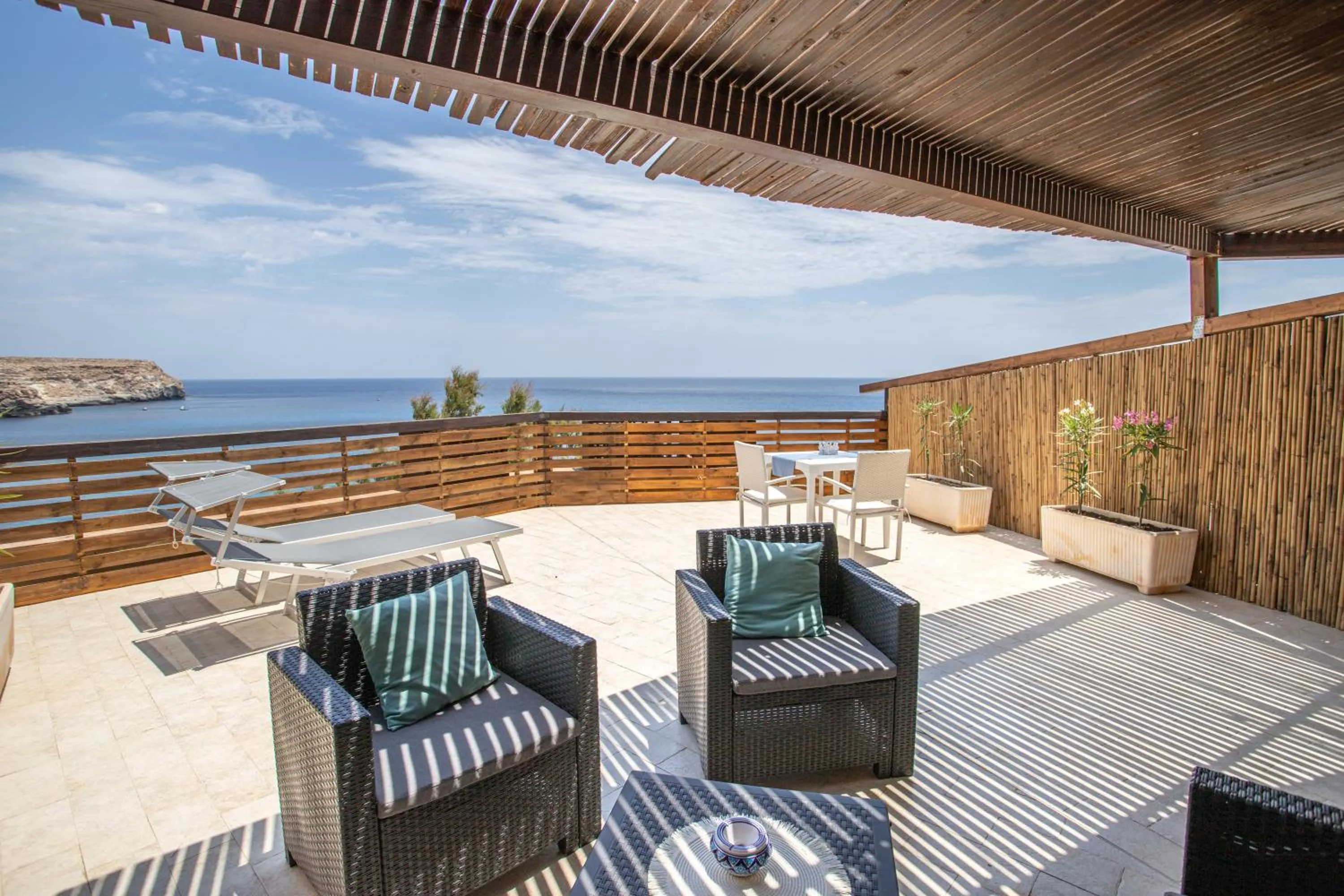 Balcony/Terrace in Relais Isole del Sud