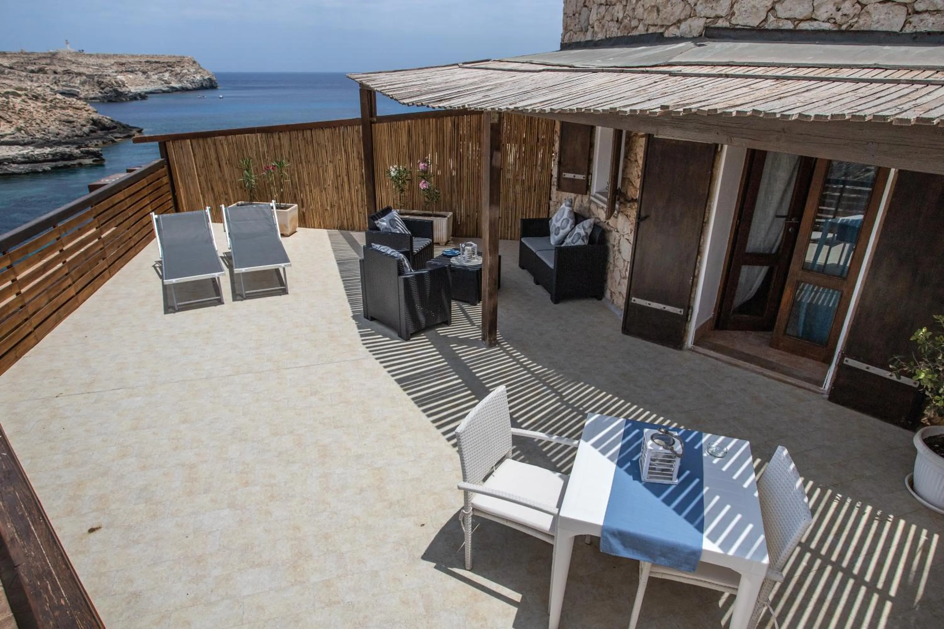 Balcony/Terrace in Relais Isole del Sud