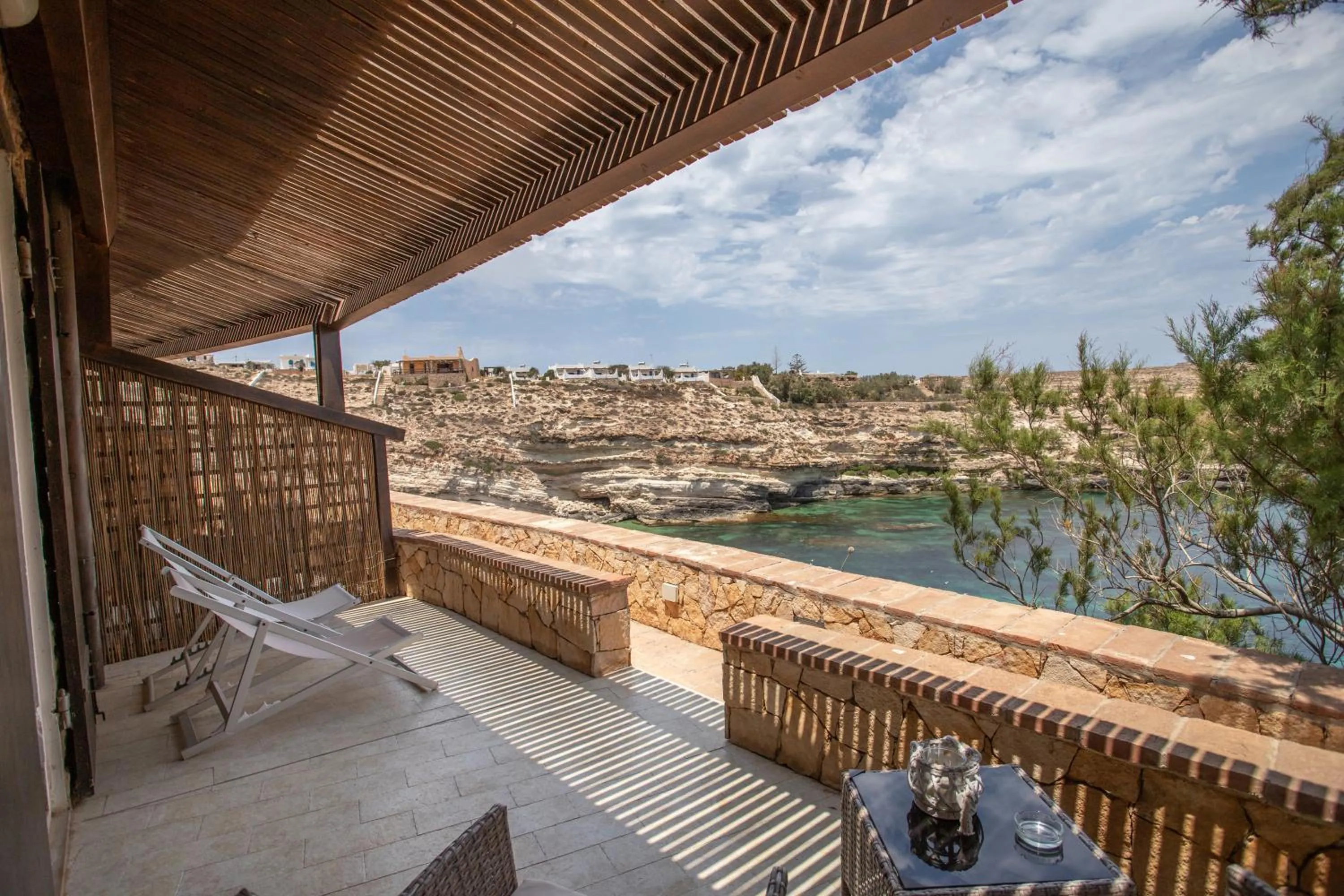 Balcony/Terrace in Relais Isole del Sud