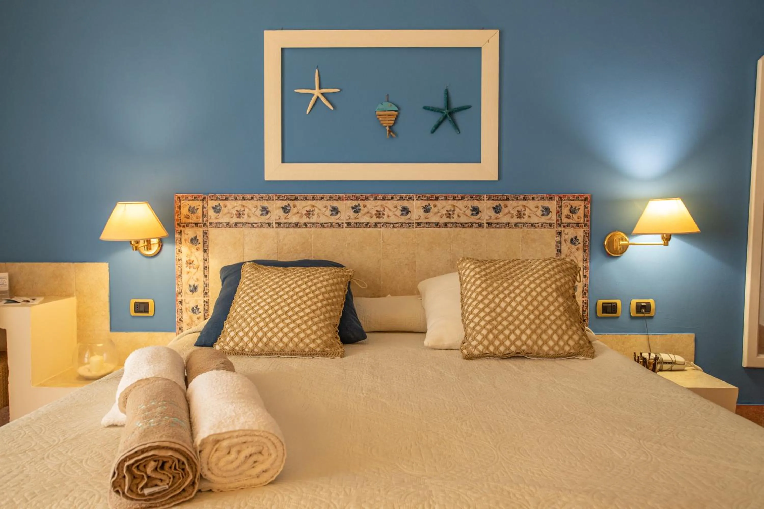 Bed in Relais Isole del Sud