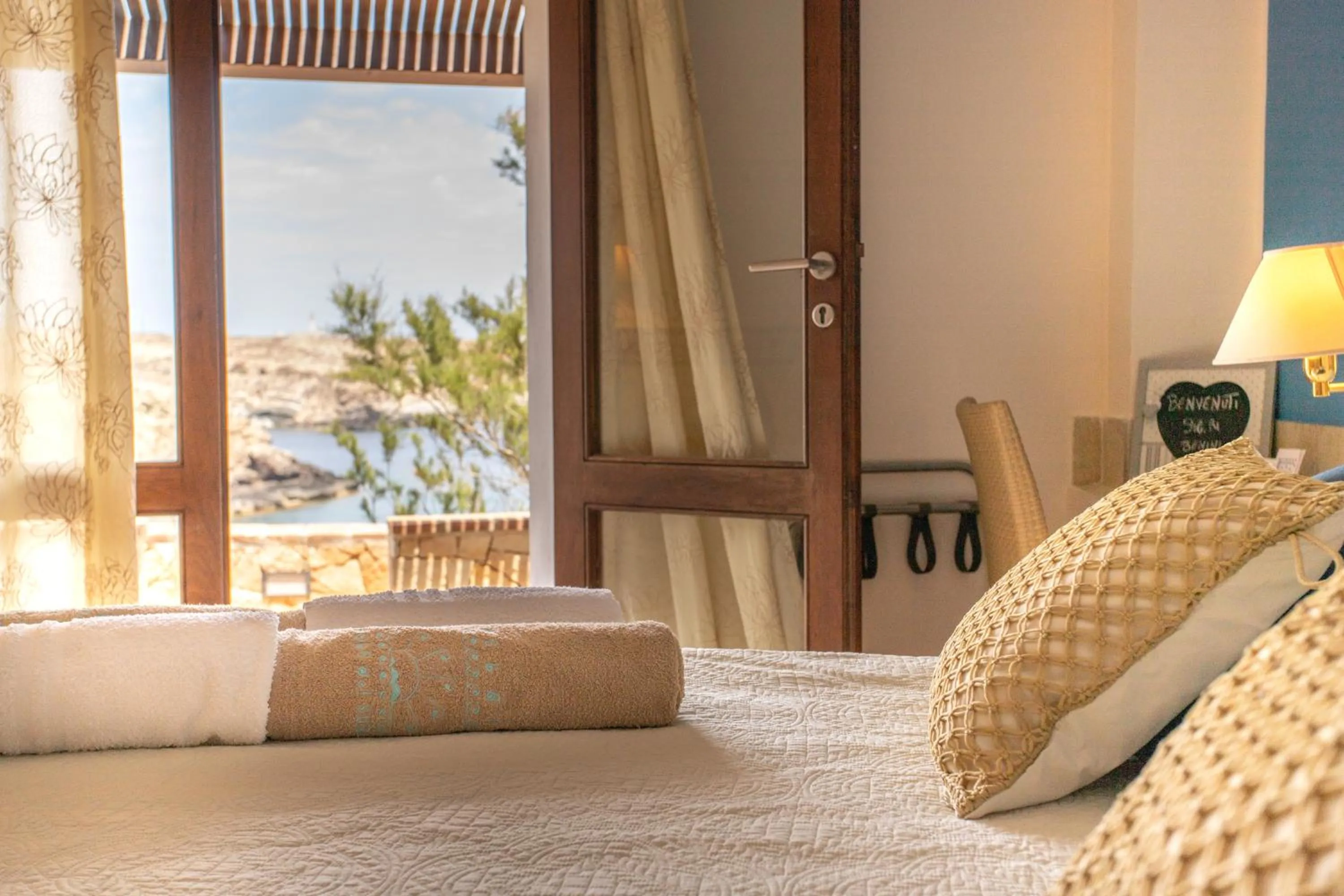 Bedroom, Bed in Relais Isole del Sud