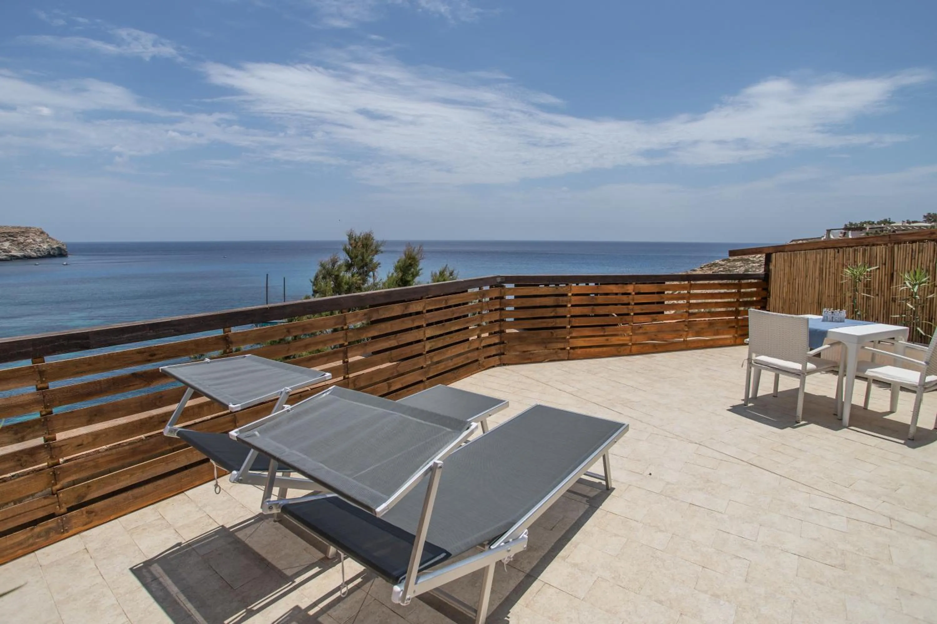 Balcony/Terrace in Relais Isole del Sud