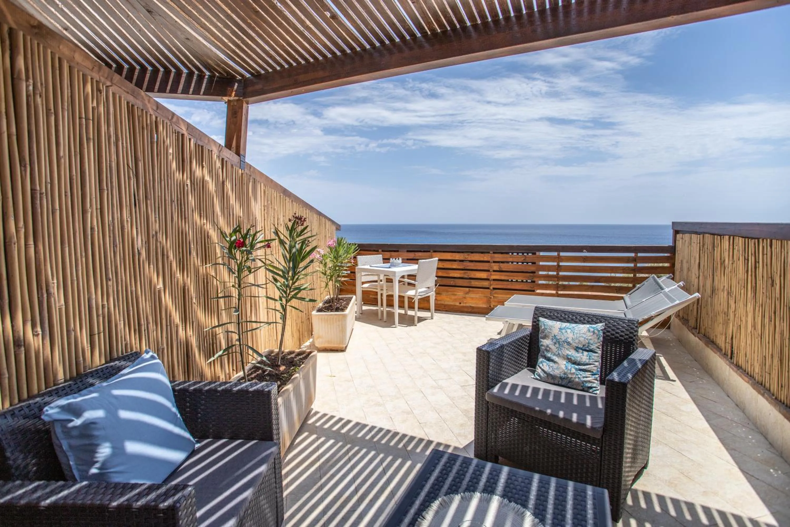 Balcony/Terrace in Relais Isole del Sud
