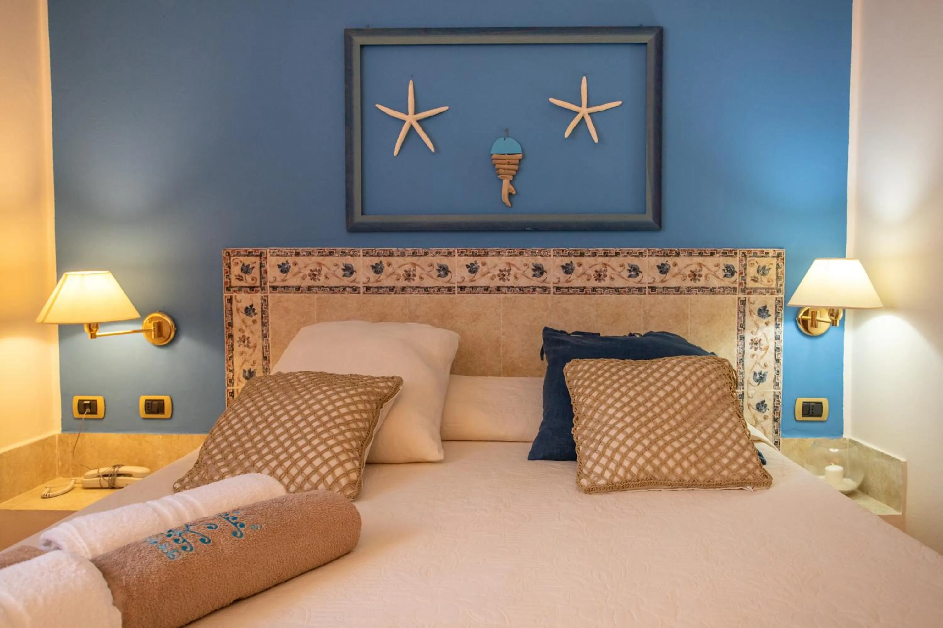 Bedroom, Bed in Relais Isole del Sud